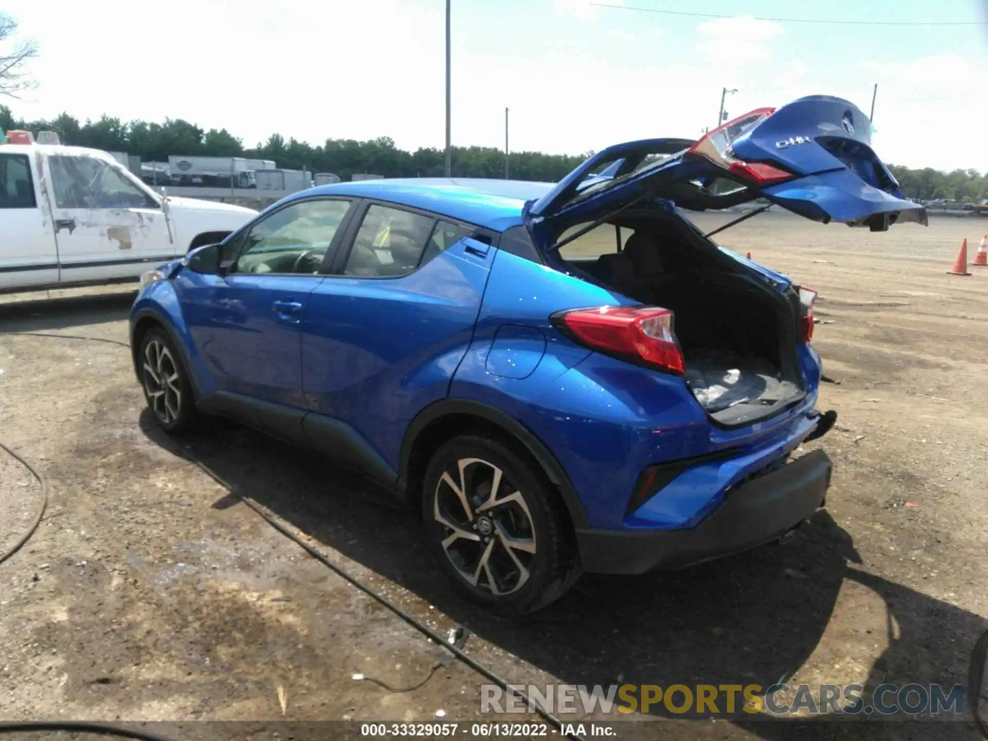 3 Photograph of a damaged car JTNKHMBX5K1037296 TOYOTA C-HR 2019