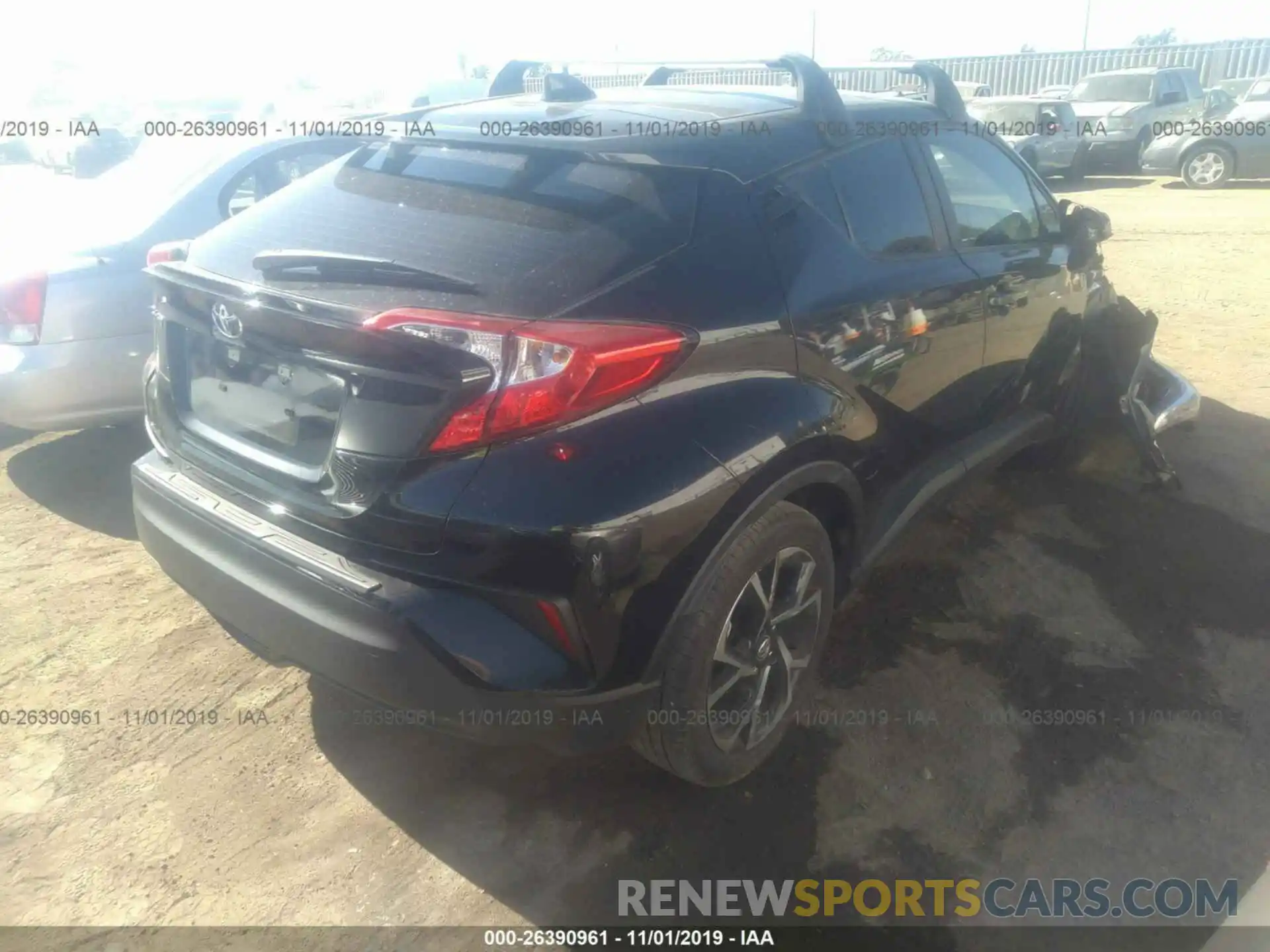 4 Photograph of a damaged car JTNKHMBX5K1037508 TOYOTA C-HR 2019