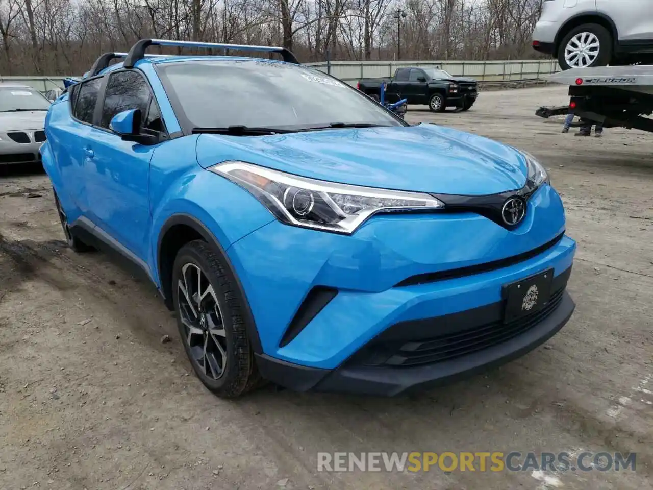 1 Photograph of a damaged car JTNKHMBX5K1038383 TOYOTA C-HR 2019