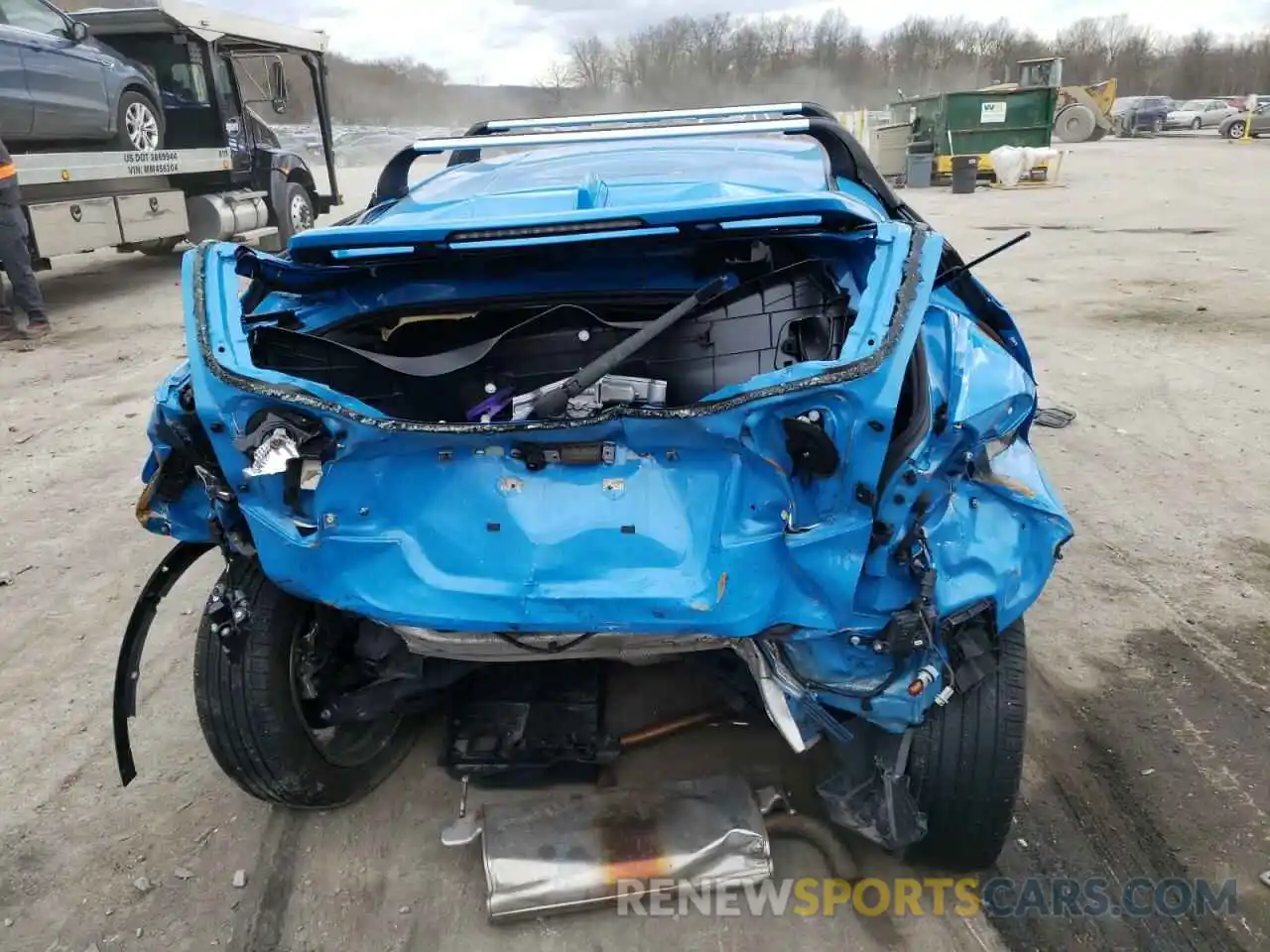 9 Photograph of a damaged car JTNKHMBX5K1038383 TOYOTA C-HR 2019