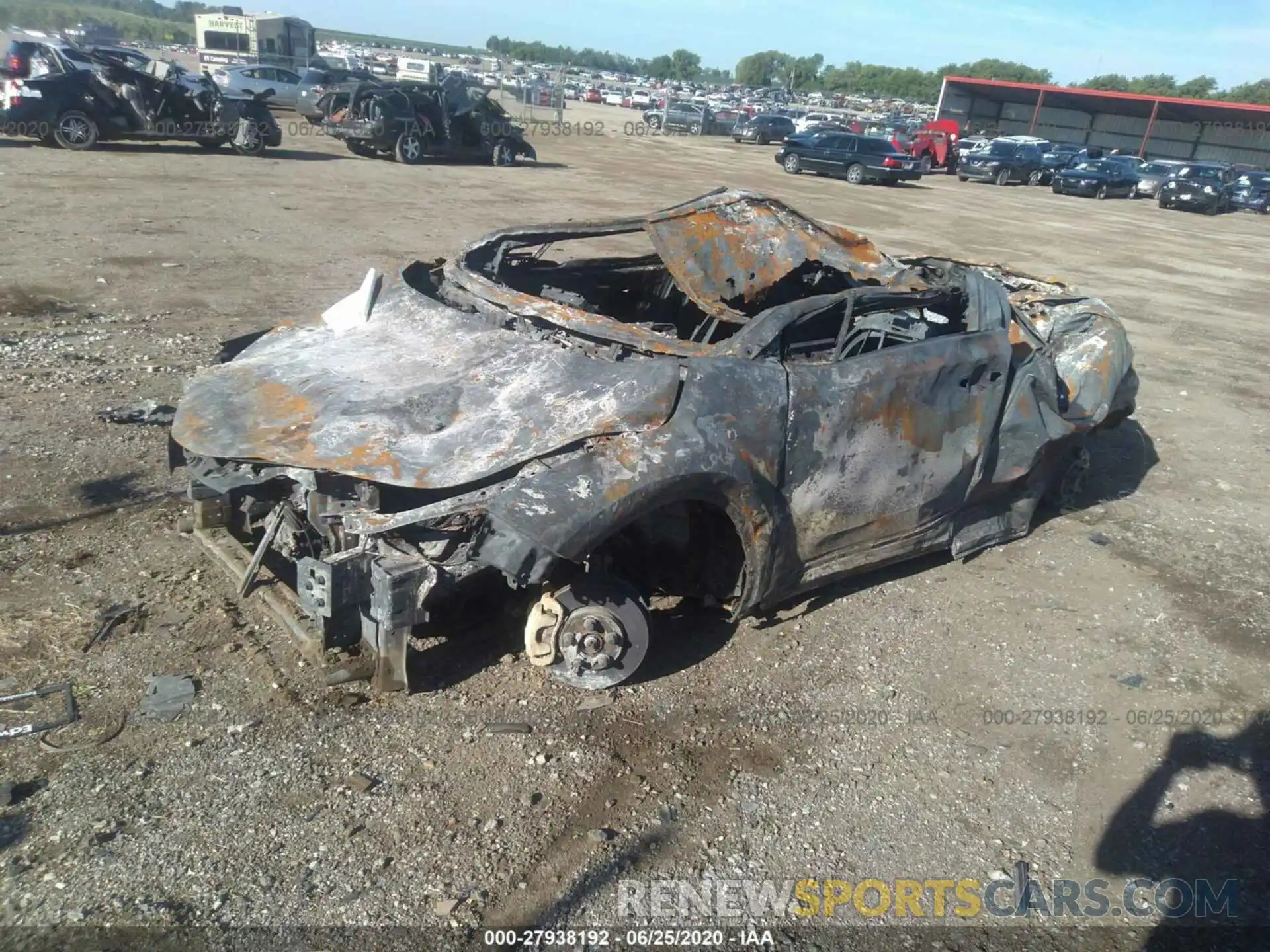 2 Photograph of a damaged car JTNKHMBX5K1038688 TOYOTA C-HR 2019