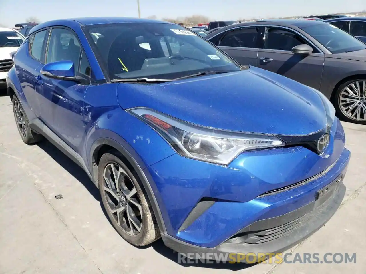 1 Photograph of a damaged car JTNKHMBX5K1041350 TOYOTA C-HR 2019