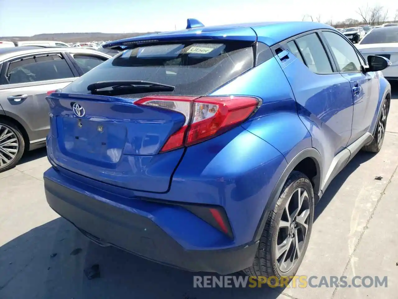 4 Photograph of a damaged car JTNKHMBX5K1041350 TOYOTA C-HR 2019