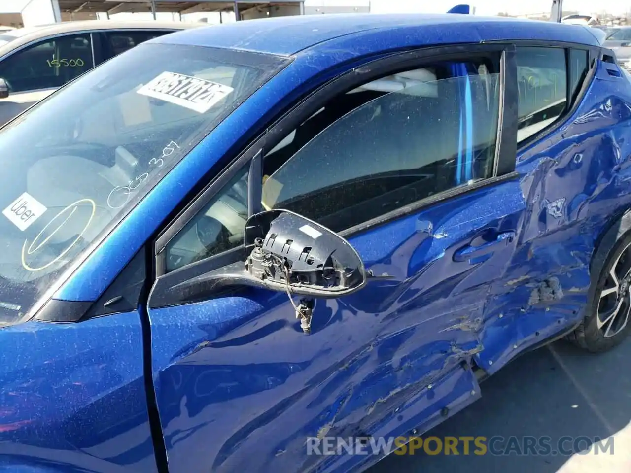 9 Photograph of a damaged car JTNKHMBX5K1041350 TOYOTA C-HR 2019