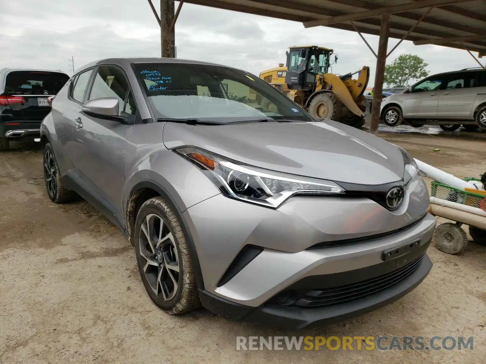 1 Photograph of a damaged car JTNKHMBX5K1042157 TOYOTA C-HR 2019