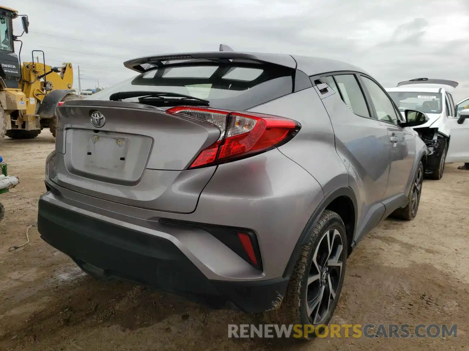 4 Photograph of a damaged car JTNKHMBX5K1042157 TOYOTA C-HR 2019