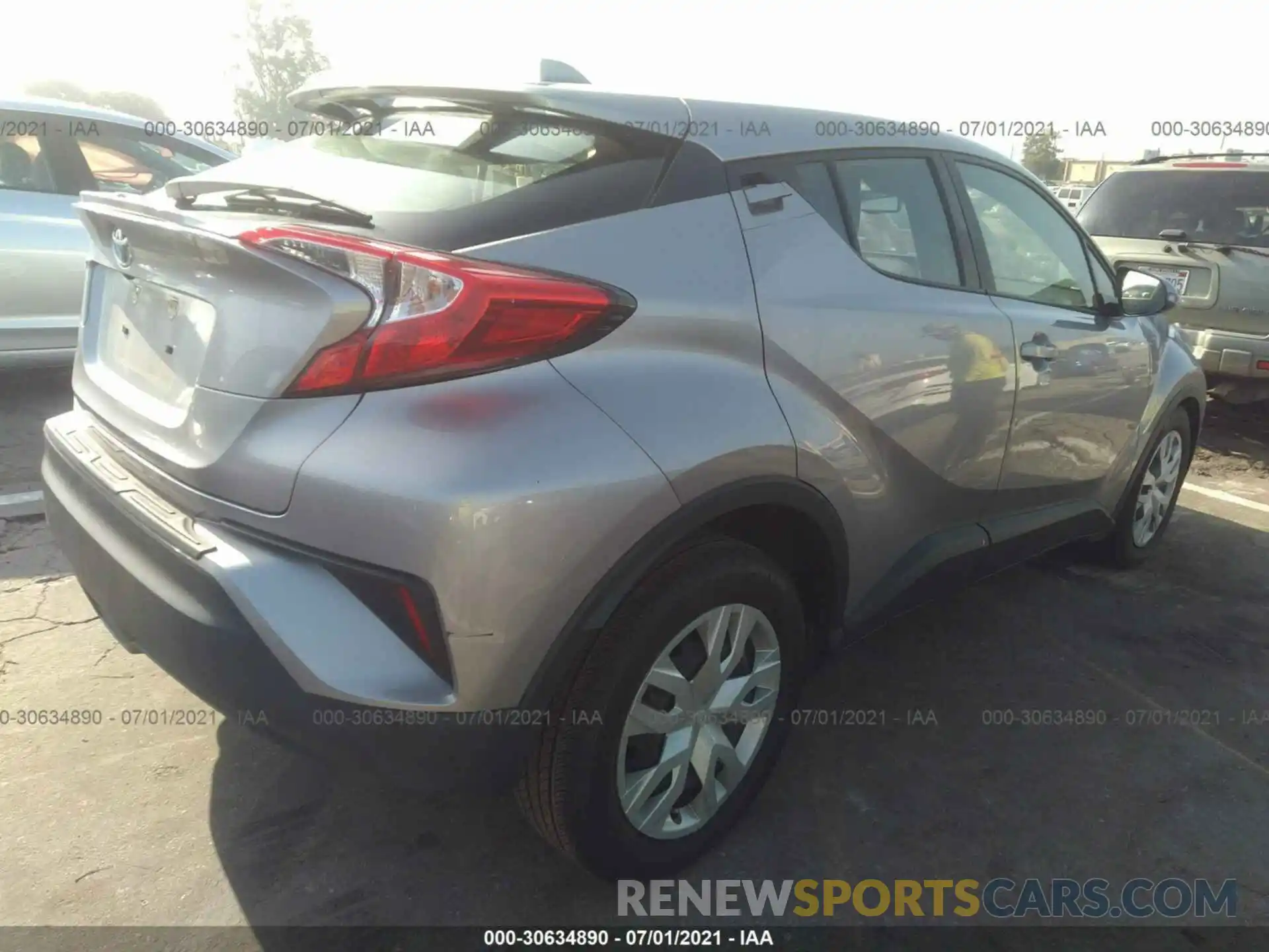 4 Photograph of a damaged car JTNKHMBX5K1042255 TOYOTA C-HR 2019