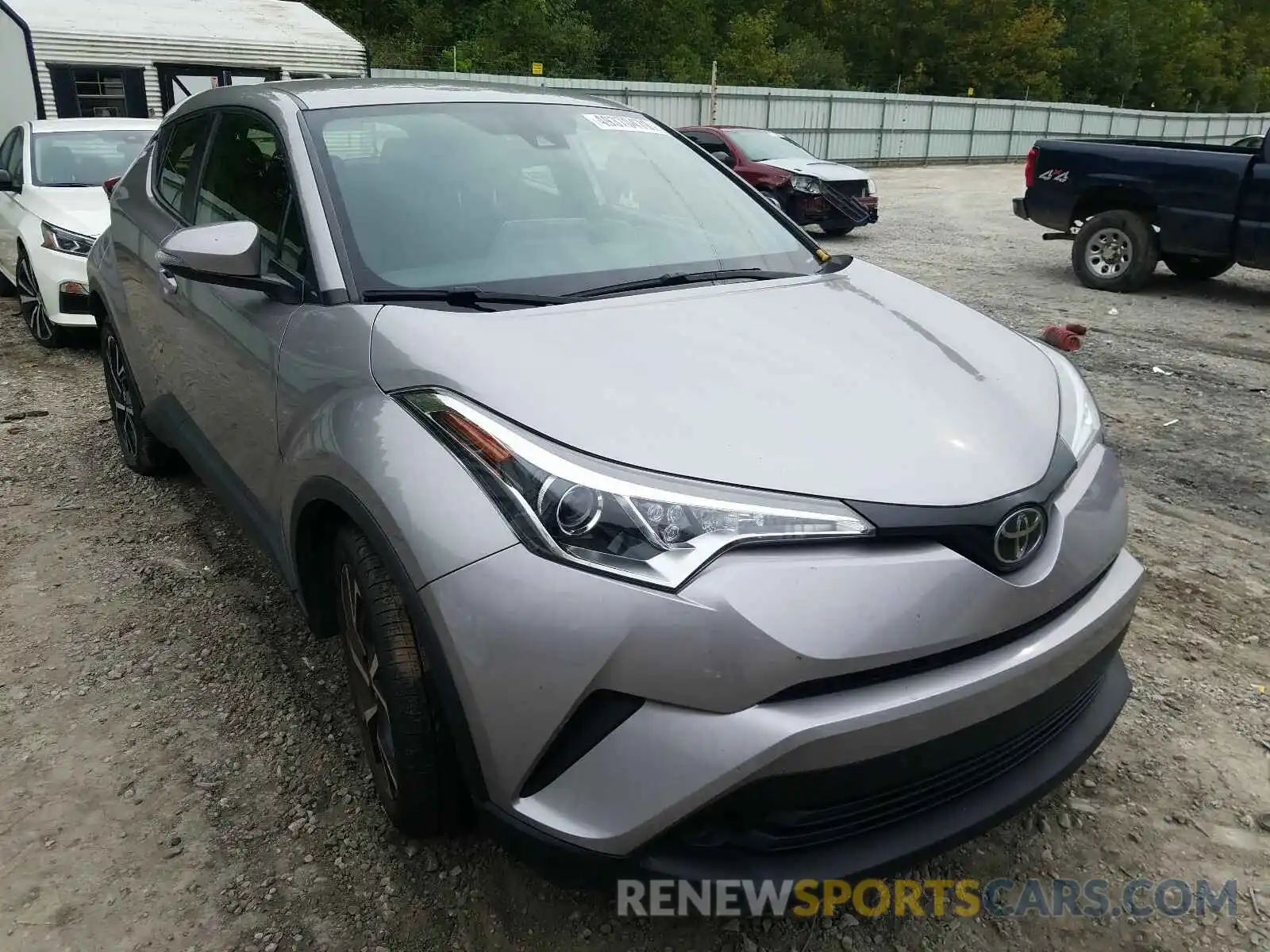 1 Photograph of a damaged car JTNKHMBX5K1042336 TOYOTA C-HR 2019