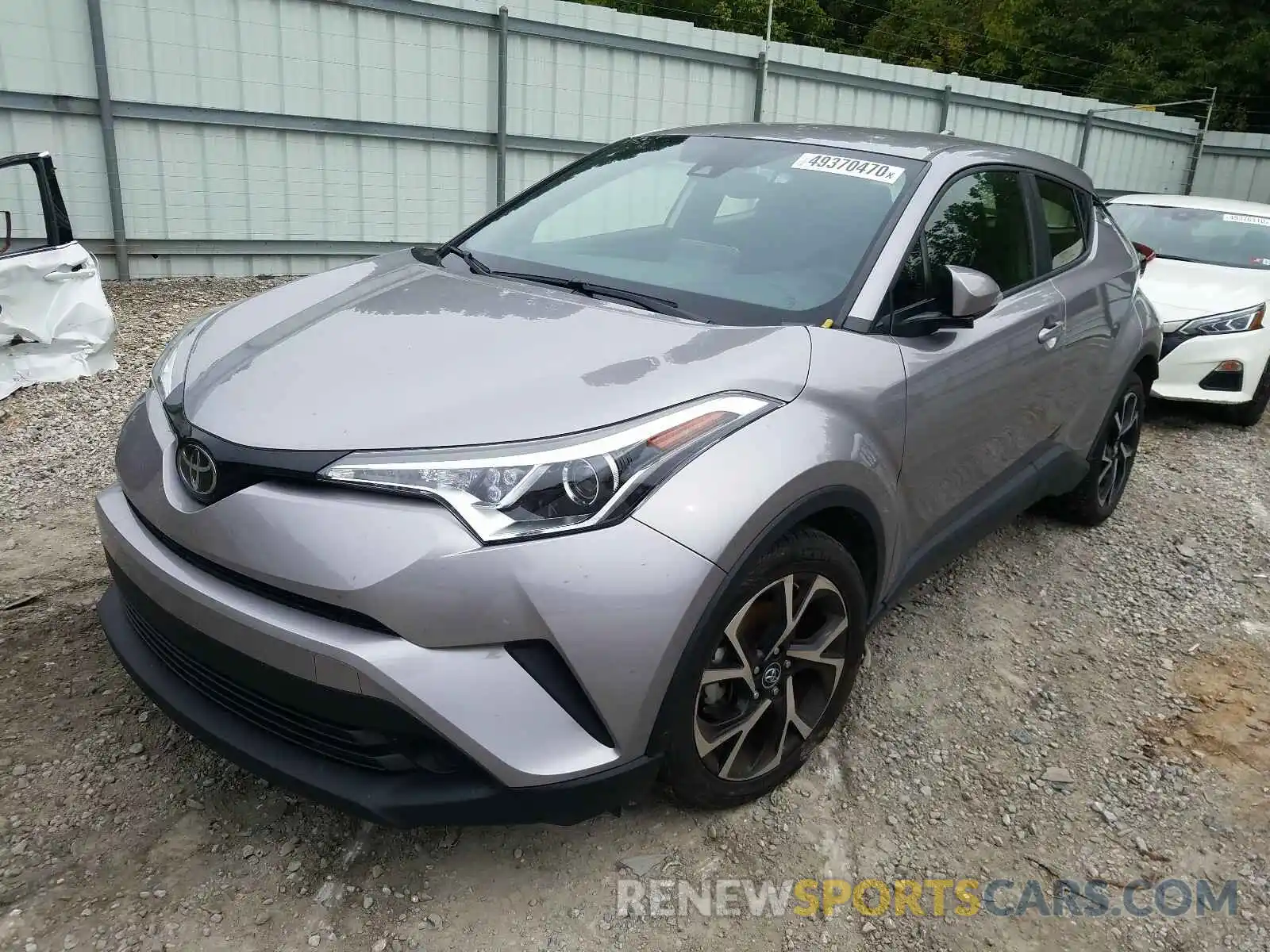 2 Photograph of a damaged car JTNKHMBX5K1042336 TOYOTA C-HR 2019