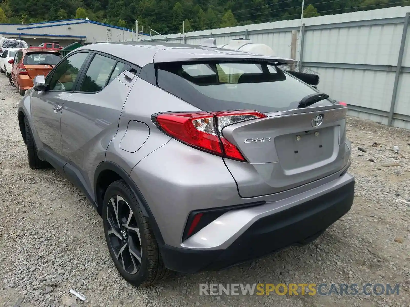 3 Photograph of a damaged car JTNKHMBX5K1042336 TOYOTA C-HR 2019