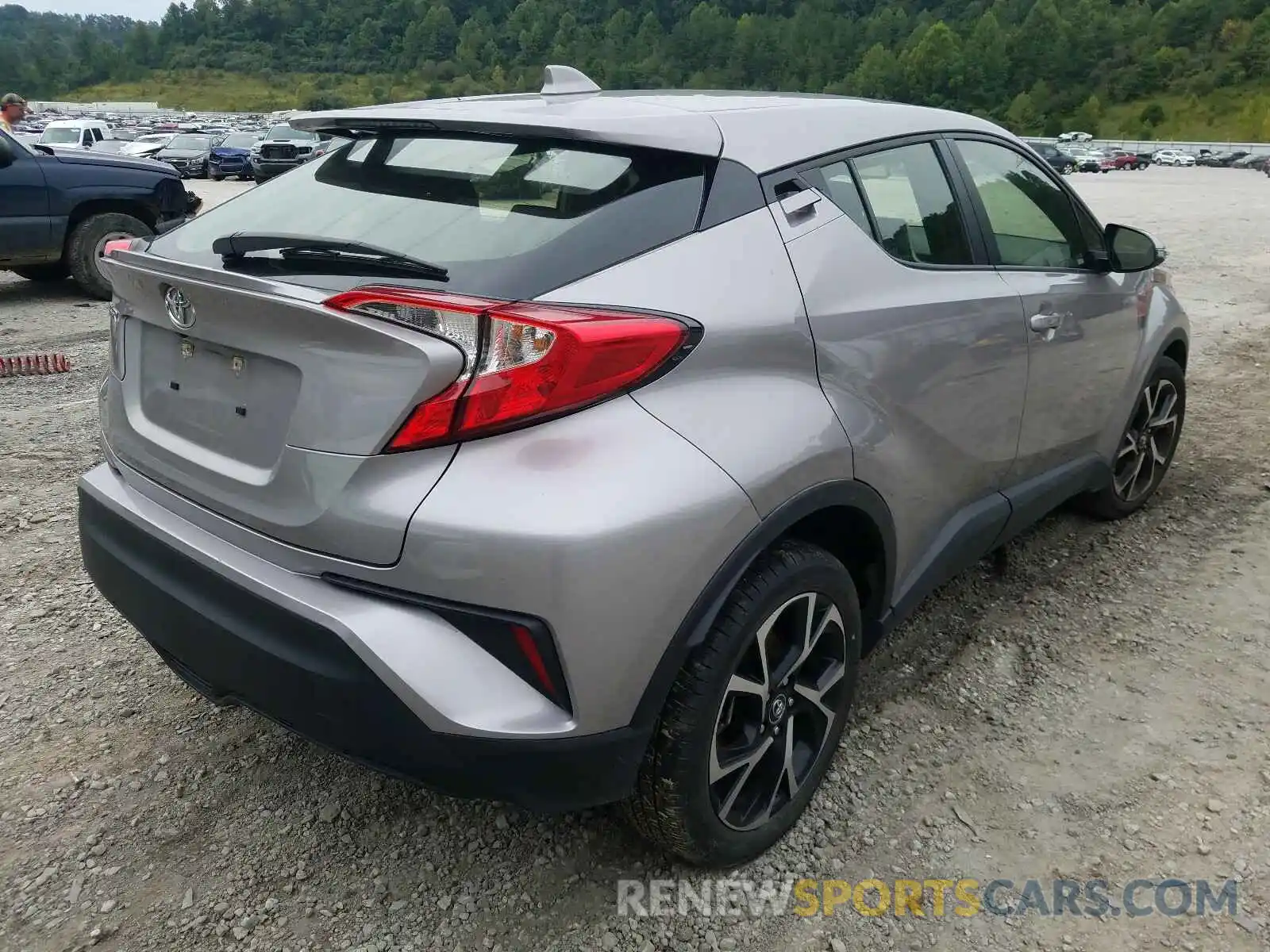 4 Photograph of a damaged car JTNKHMBX5K1042336 TOYOTA C-HR 2019