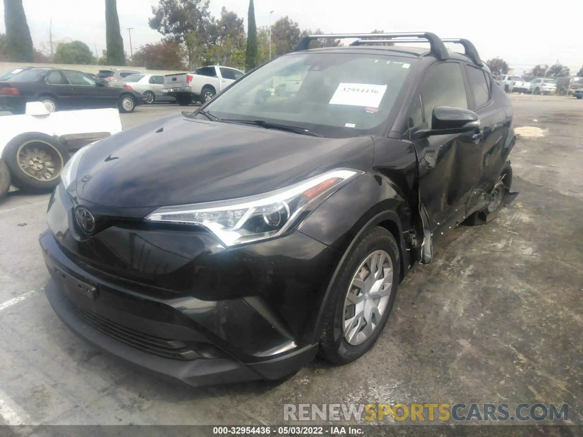 2 Photograph of a damaged car JTNKHMBX5K1042868 TOYOTA C-HR 2019