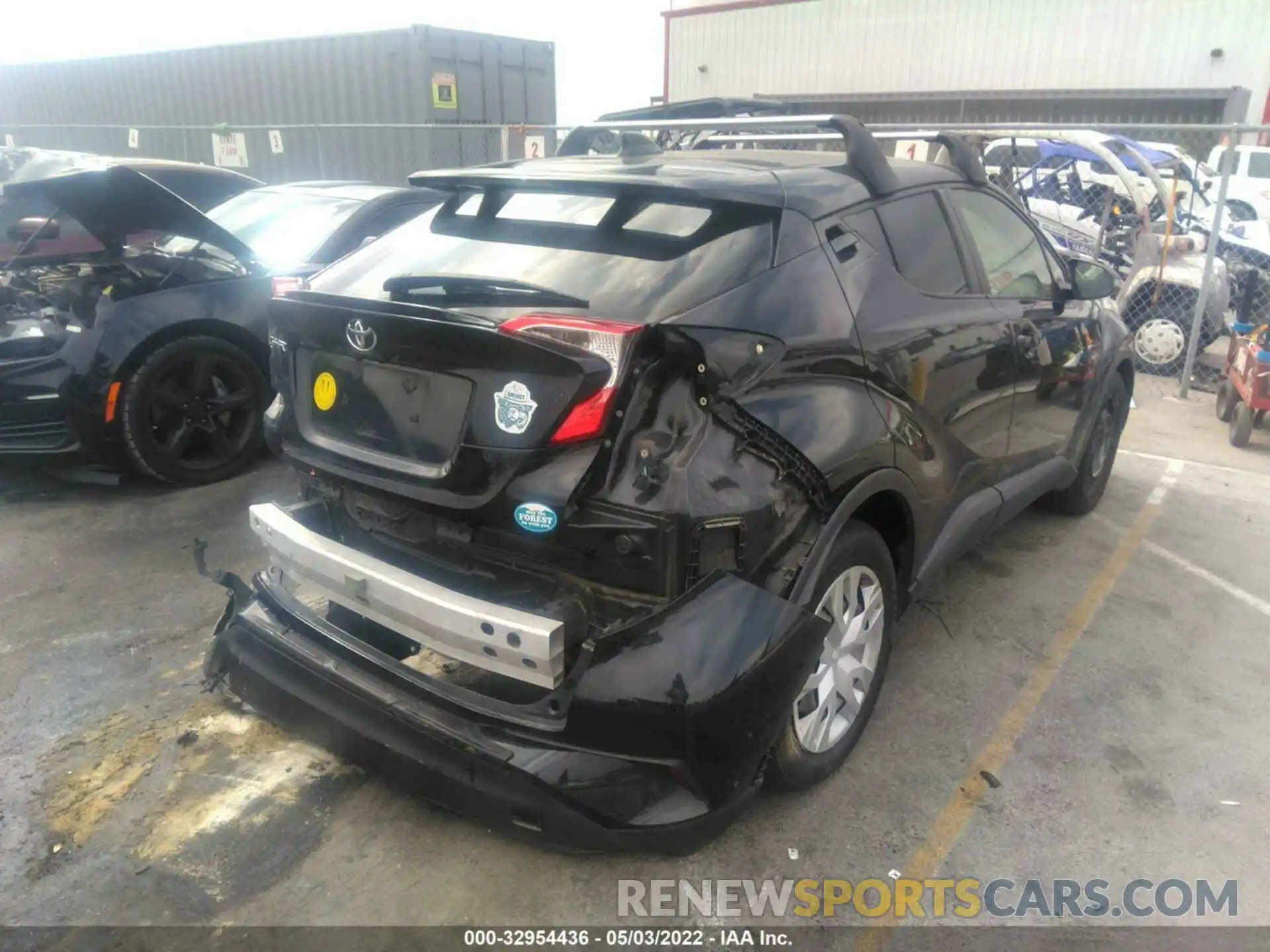 4 Photograph of a damaged car JTNKHMBX5K1042868 TOYOTA C-HR 2019