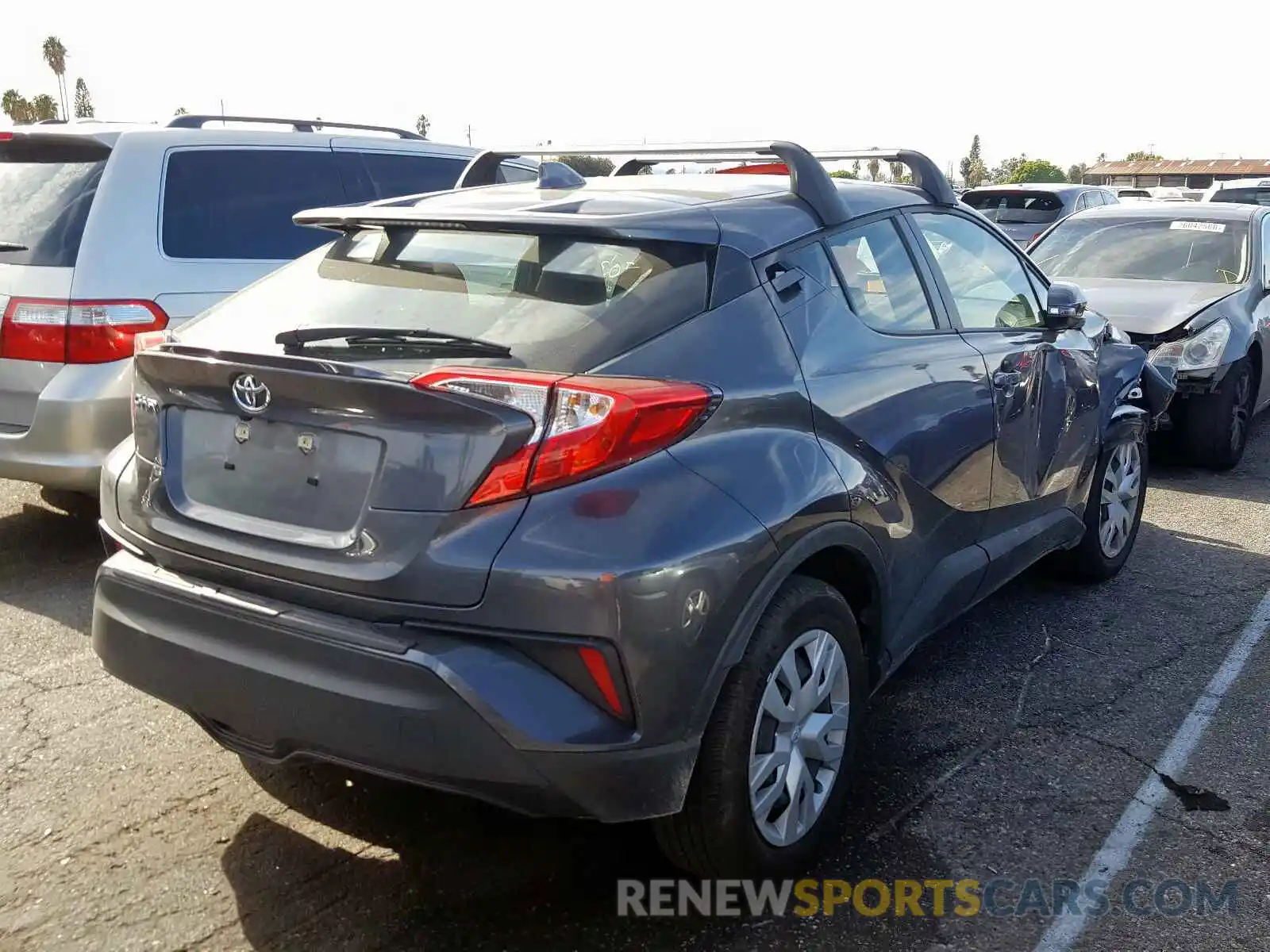 4 Photograph of a damaged car JTNKHMBX5K1043518 TOYOTA C-HR 2019