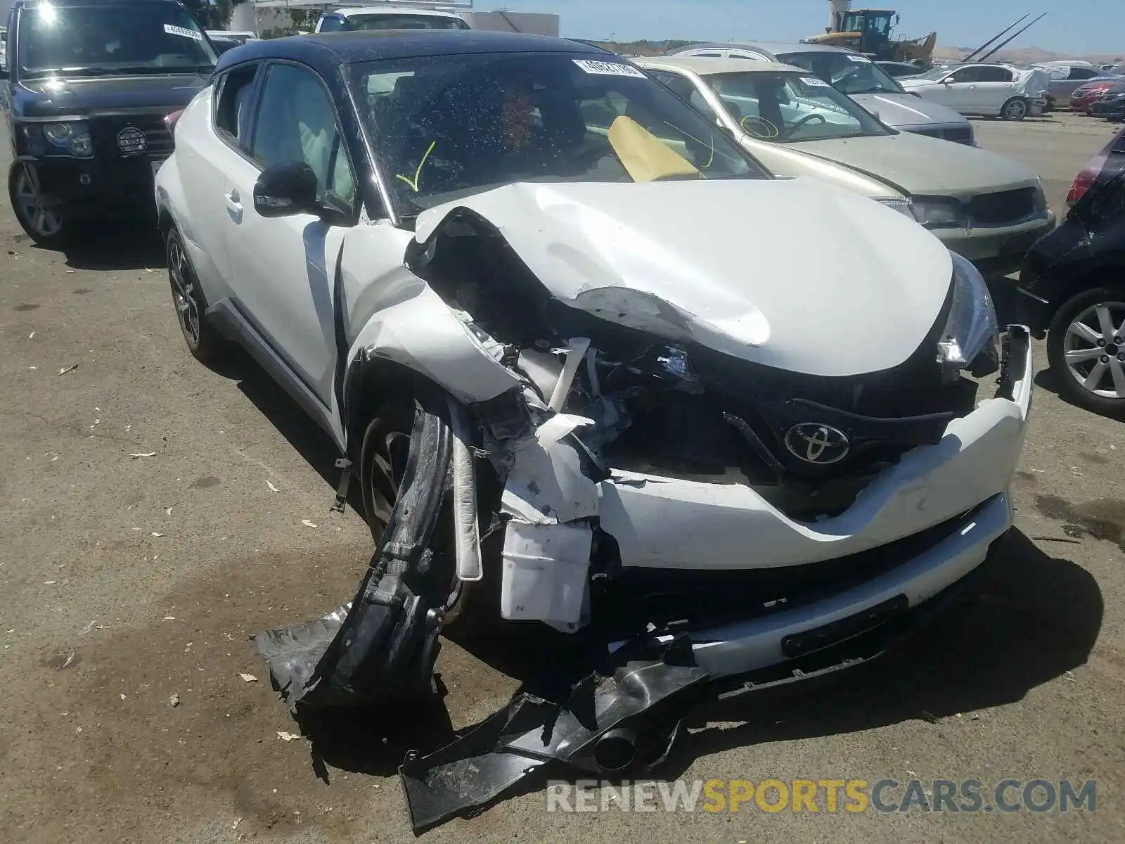 1 Photograph of a damaged car JTNKHMBX5K1046001 TOYOTA C-HR 2019