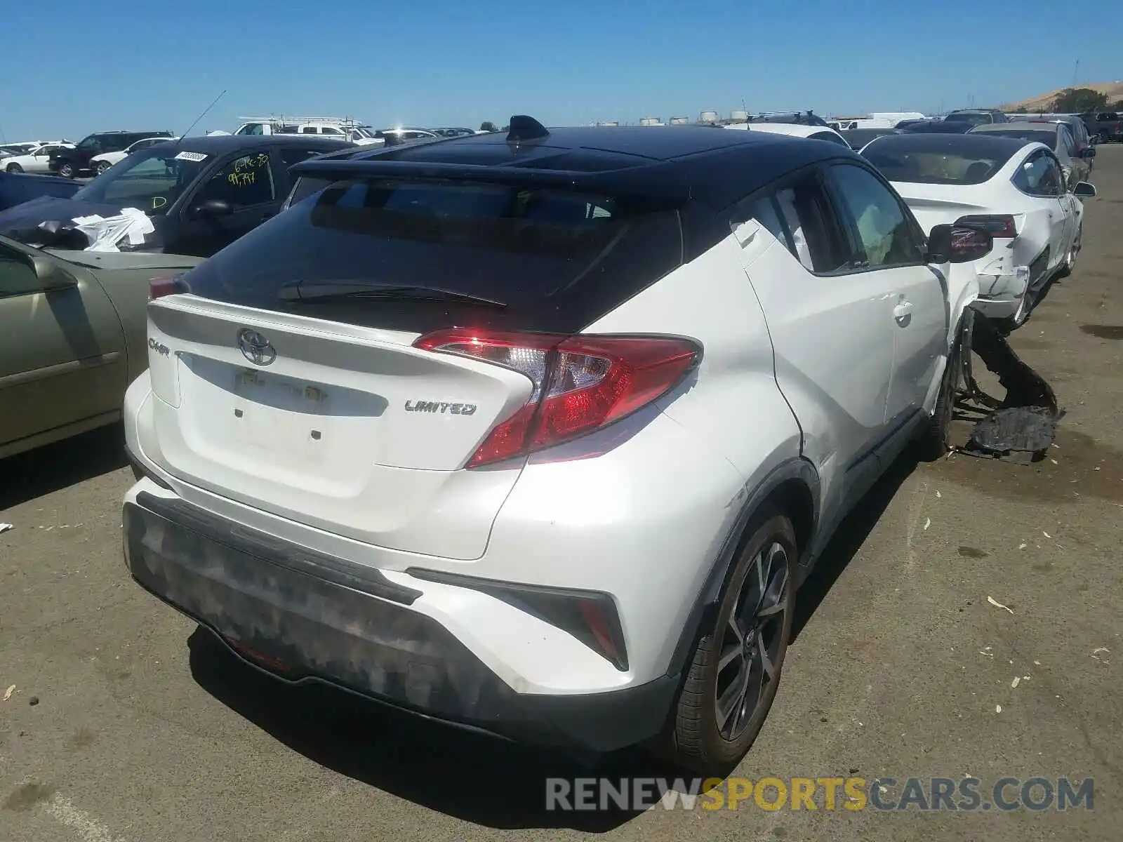 4 Photograph of a damaged car JTNKHMBX5K1046001 TOYOTA C-HR 2019