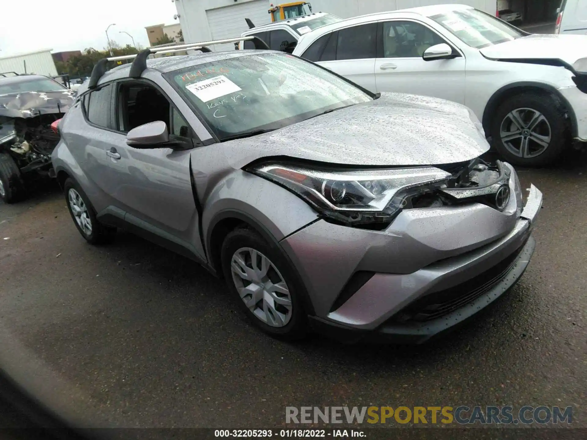 1 Photograph of a damaged car JTNKHMBX5K1046550 TOYOTA C-HR 2019