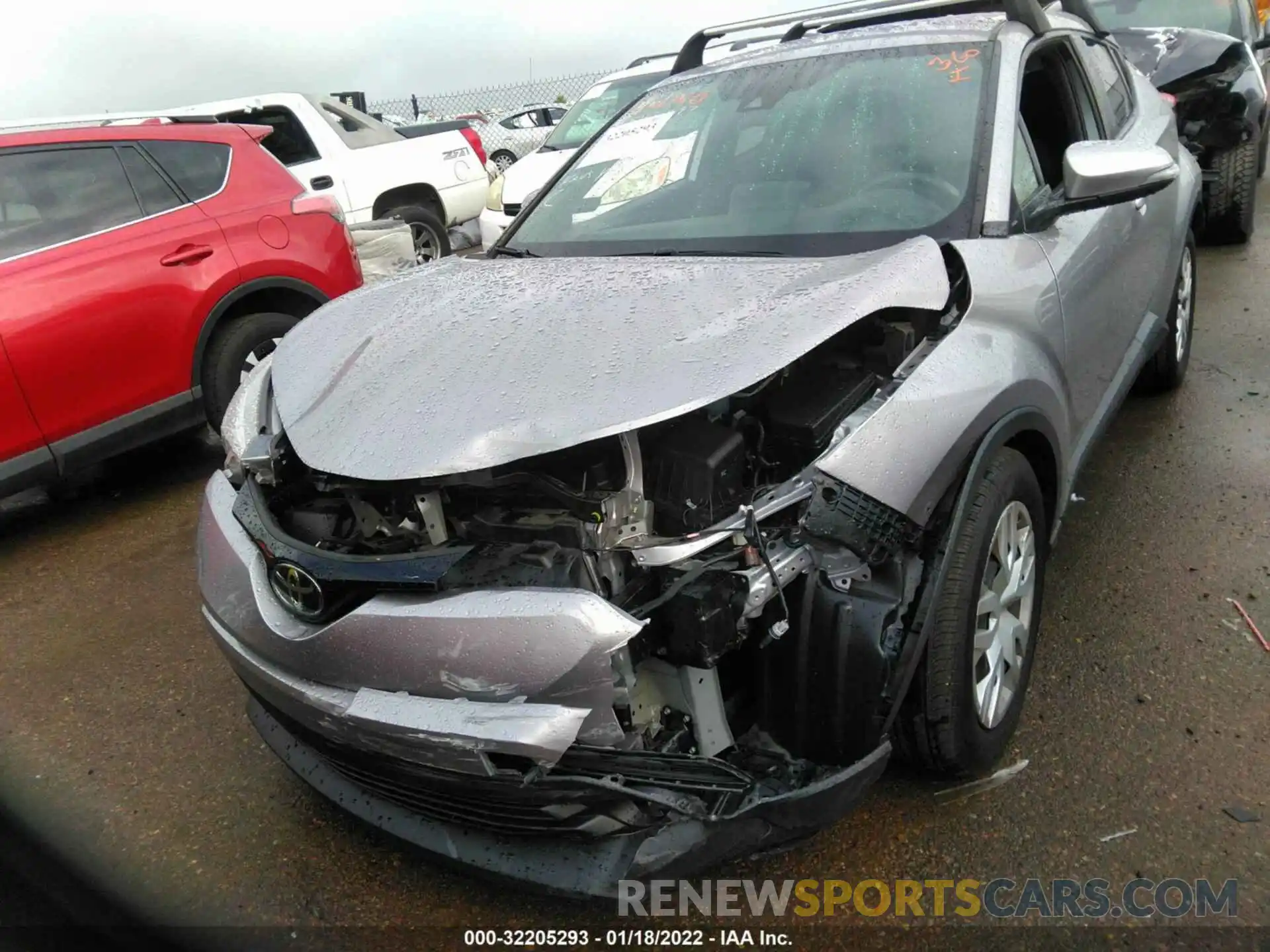 6 Photograph of a damaged car JTNKHMBX5K1046550 TOYOTA C-HR 2019