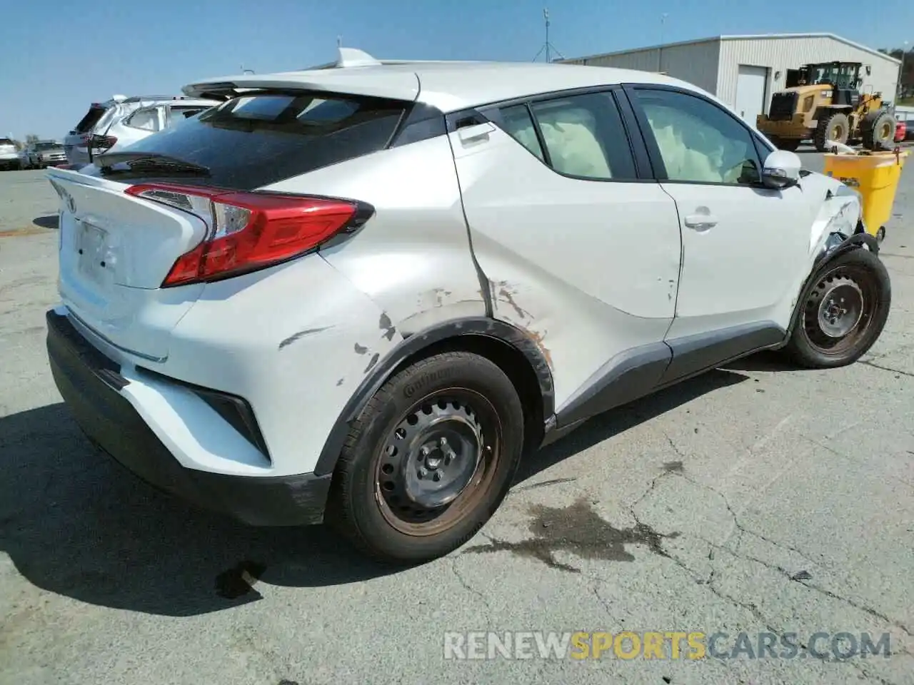 4 Photograph of a damaged car JTNKHMBX5K1047360 TOYOTA C-HR 2019