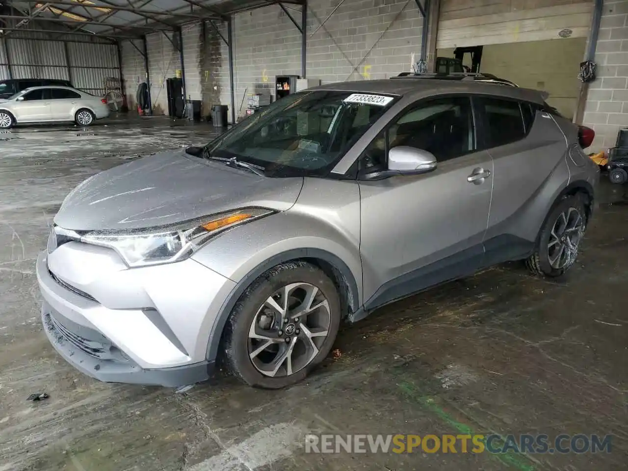 1 Photograph of a damaged car JTNKHMBX5K1047388 TOYOTA C-HR 2019