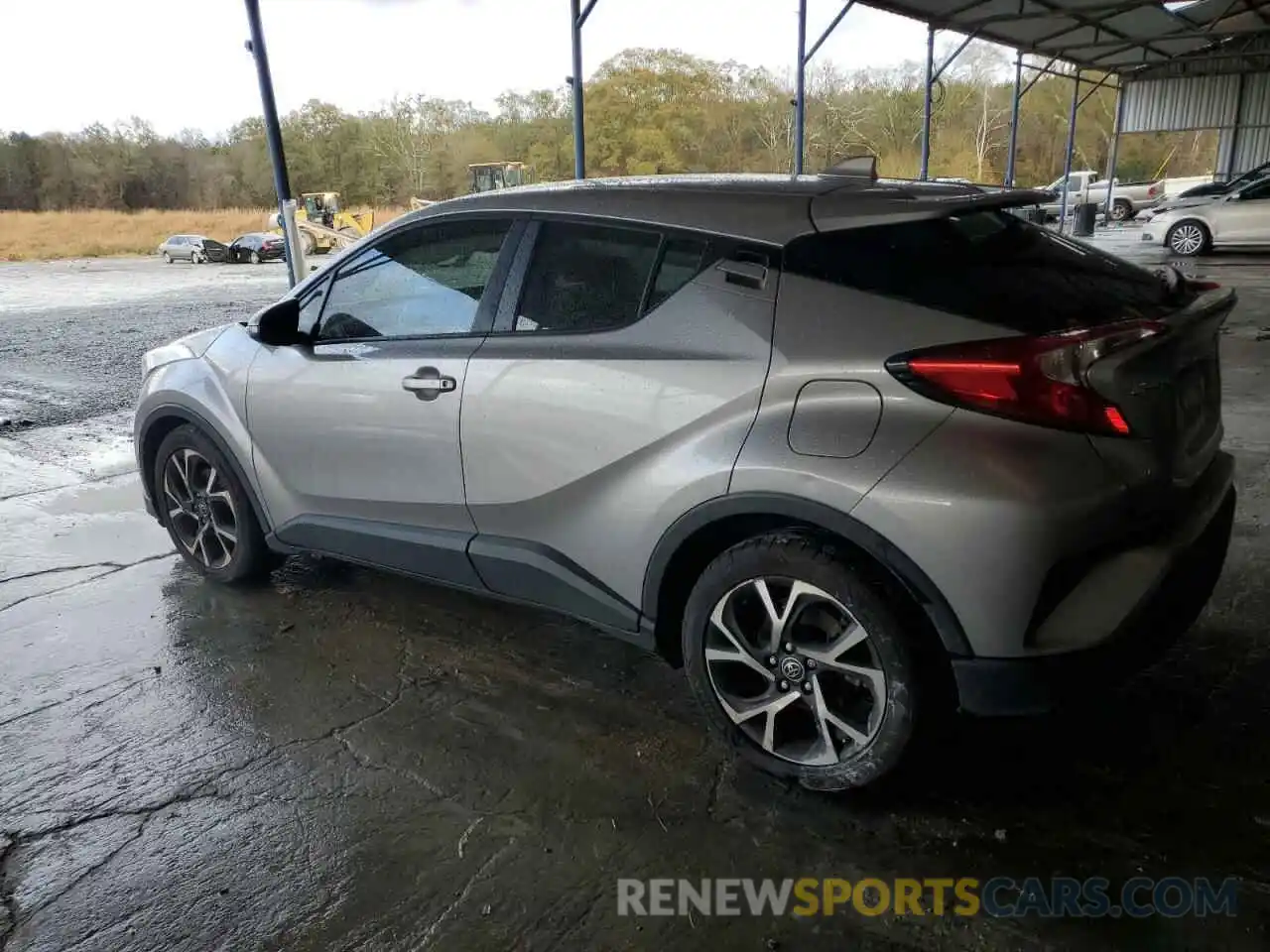 2 Photograph of a damaged car JTNKHMBX5K1047388 TOYOTA C-HR 2019