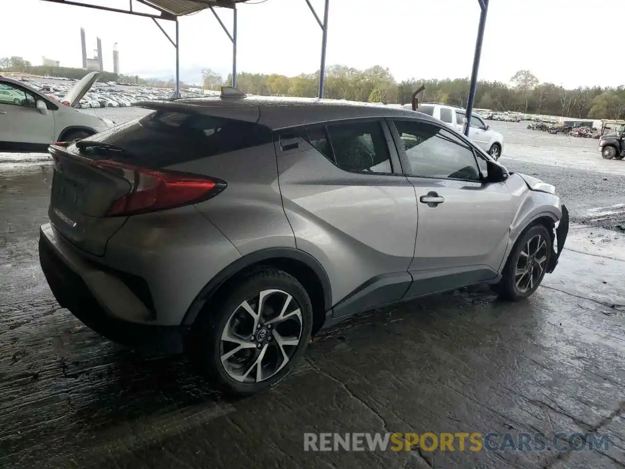 3 Photograph of a damaged car JTNKHMBX5K1047388 TOYOTA C-HR 2019