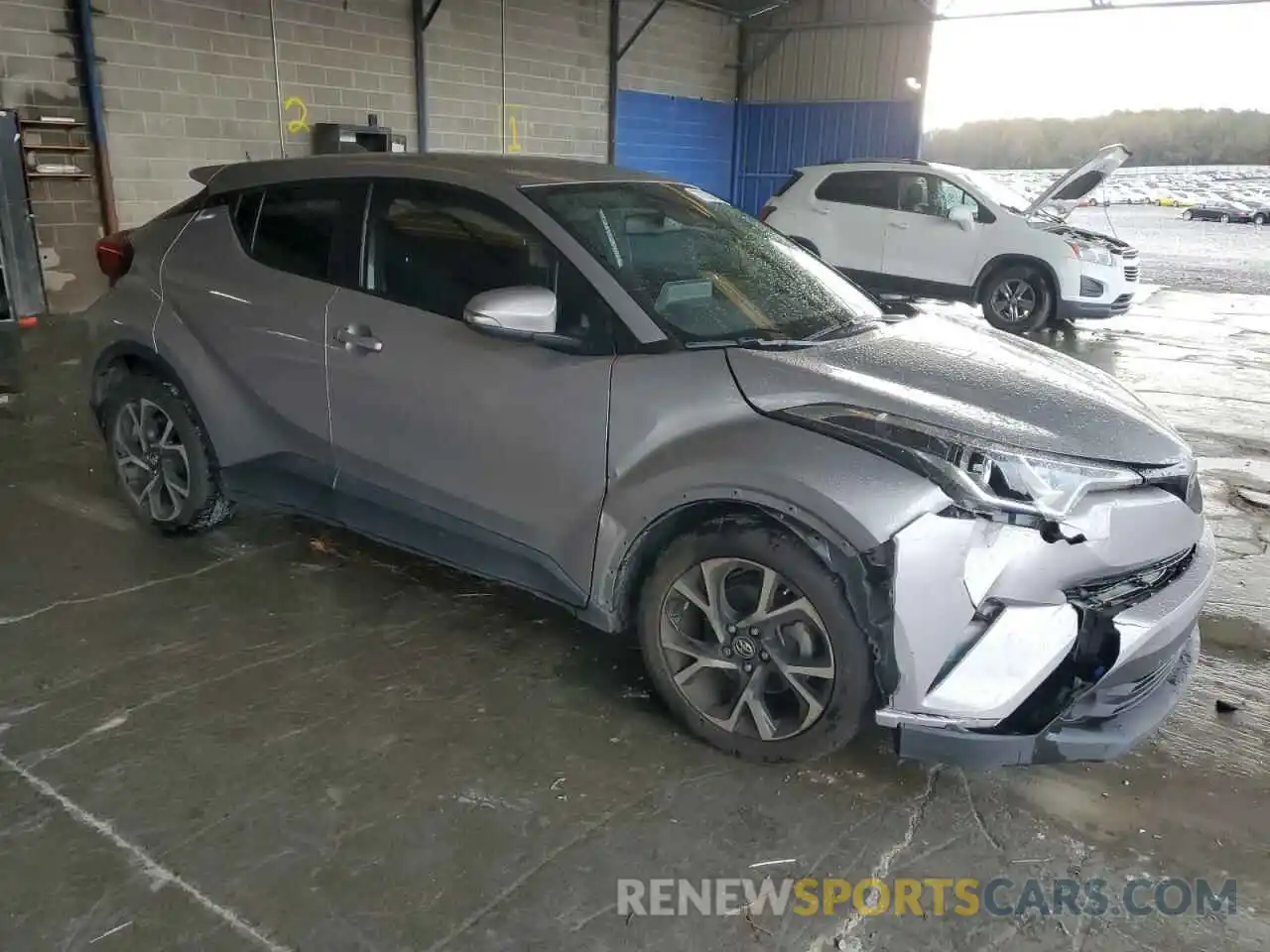 4 Photograph of a damaged car JTNKHMBX5K1047388 TOYOTA C-HR 2019