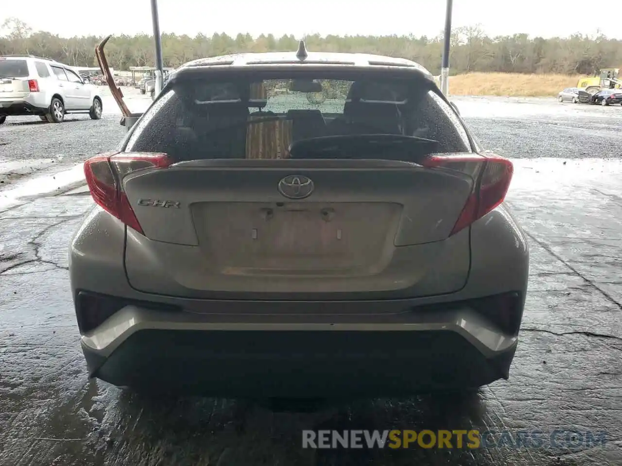 6 Photograph of a damaged car JTNKHMBX5K1047388 TOYOTA C-HR 2019