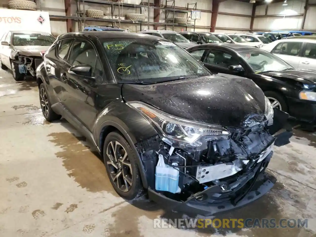 1 Photograph of a damaged car JTNKHMBX5K1048086 TOYOTA C-HR 2019