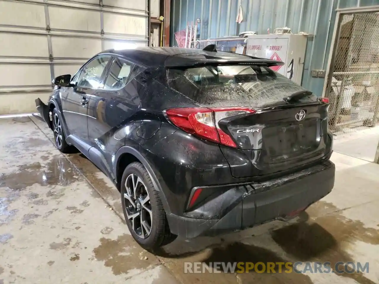 3 Photograph of a damaged car JTNKHMBX5K1048086 TOYOTA C-HR 2019