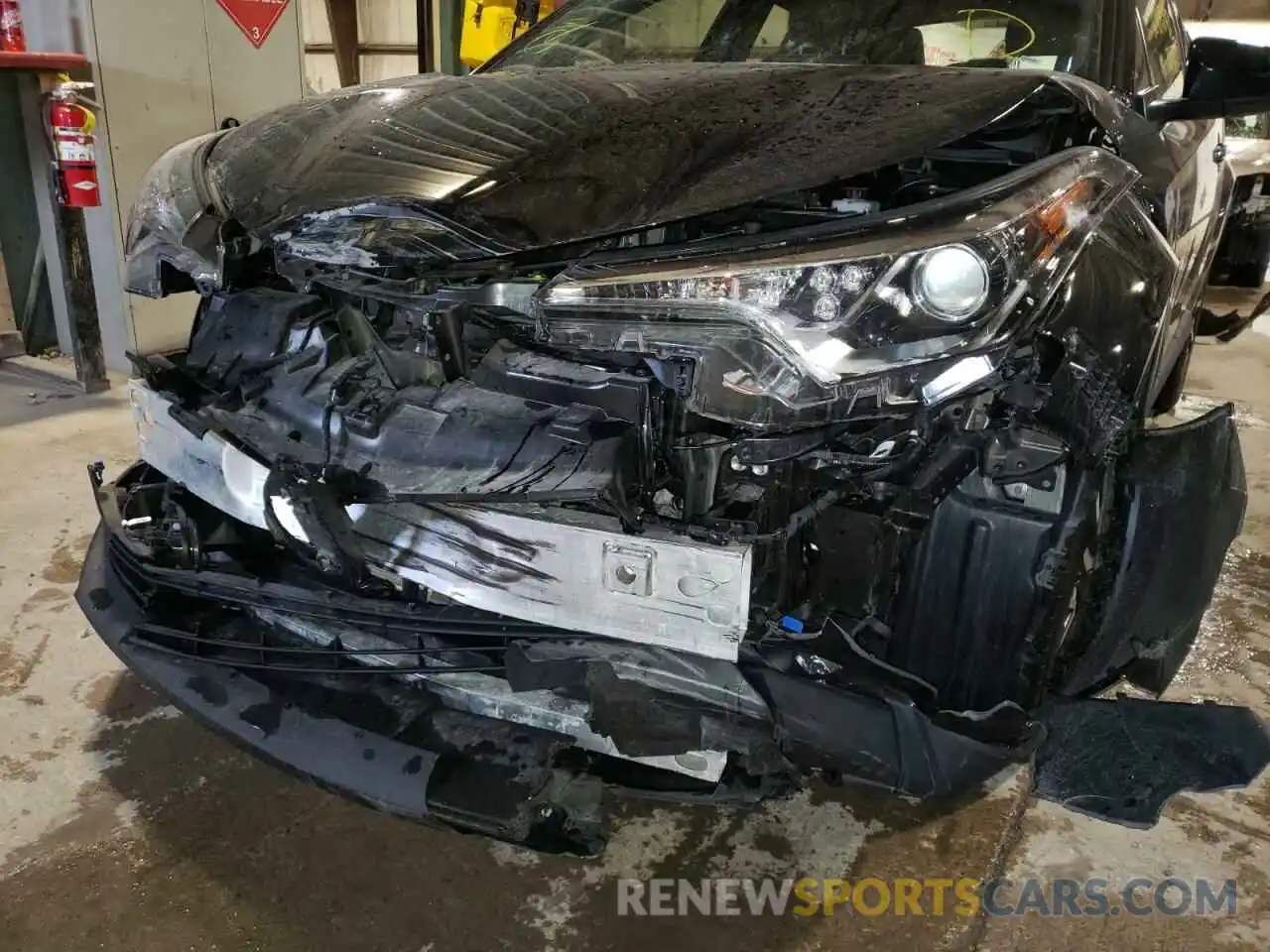 9 Photograph of a damaged car JTNKHMBX5K1048086 TOYOTA C-HR 2019