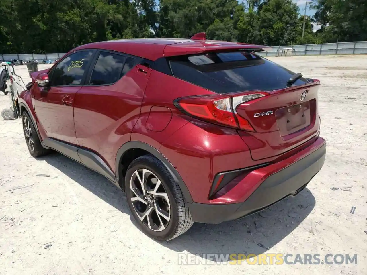 3 Photograph of a damaged car JTNKHMBX5K1048122 TOYOTA C-HR 2019