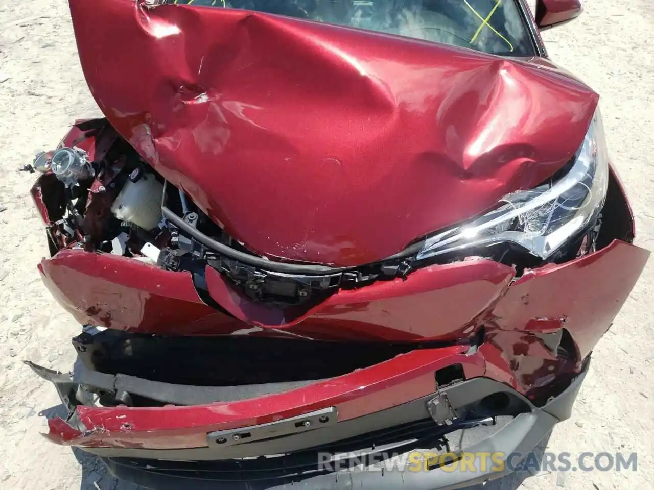 7 Photograph of a damaged car JTNKHMBX5K1048122 TOYOTA C-HR 2019