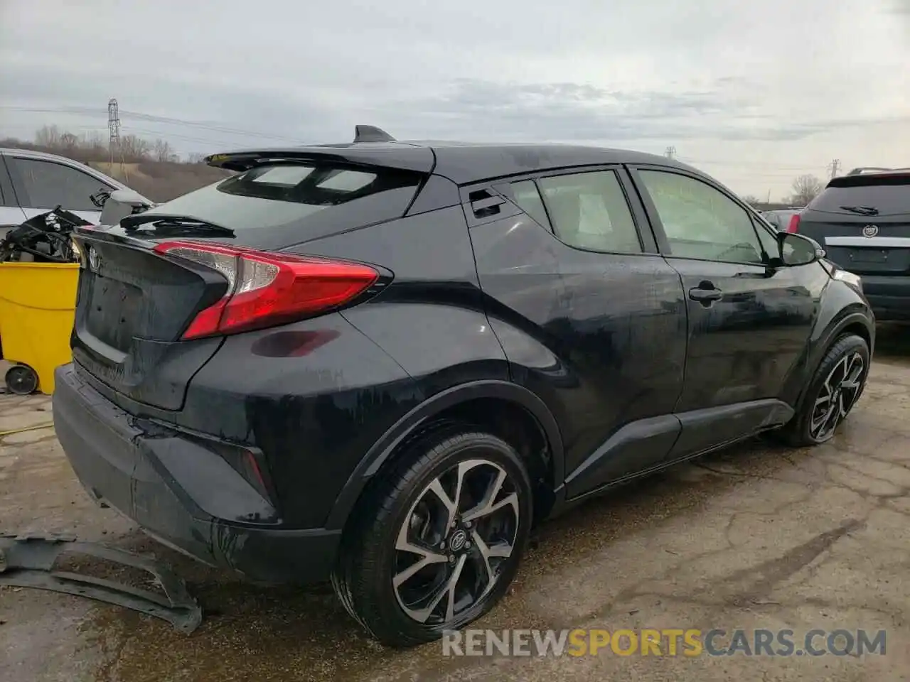 4 Photograph of a damaged car JTNKHMBX5K1049416 TOYOTA C-HR 2019