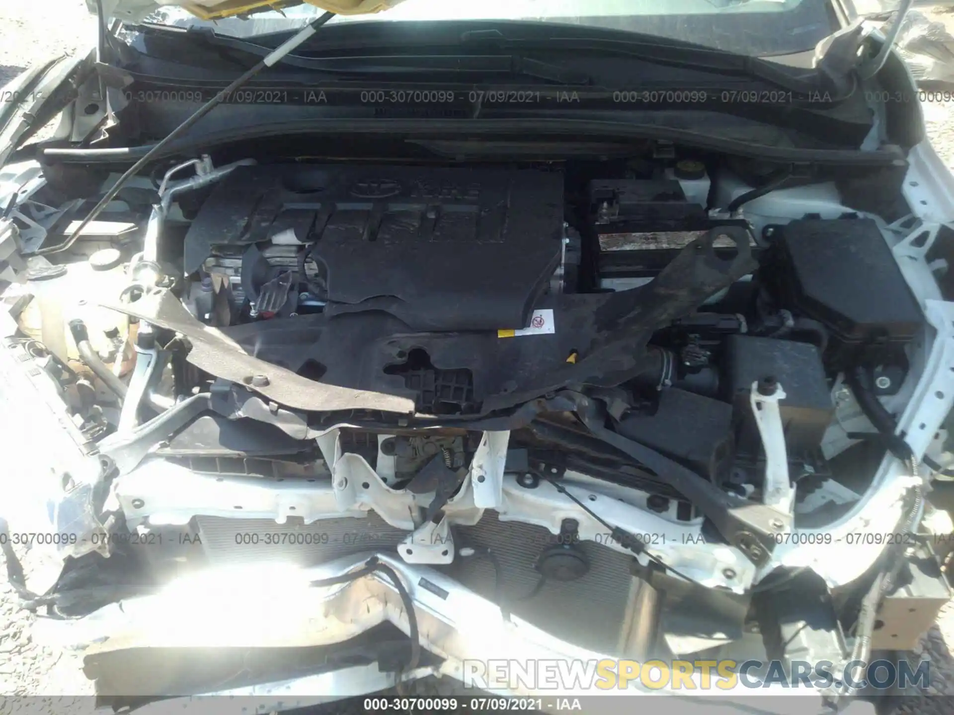 10 Photograph of a damaged car JTNKHMBX5K1049772 TOYOTA C-HR 2019