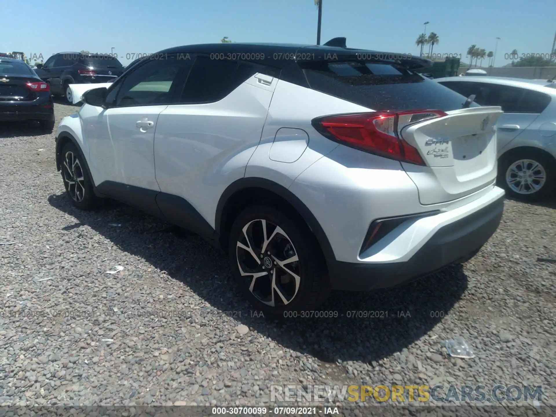 3 Photograph of a damaged car JTNKHMBX5K1049772 TOYOTA C-HR 2019