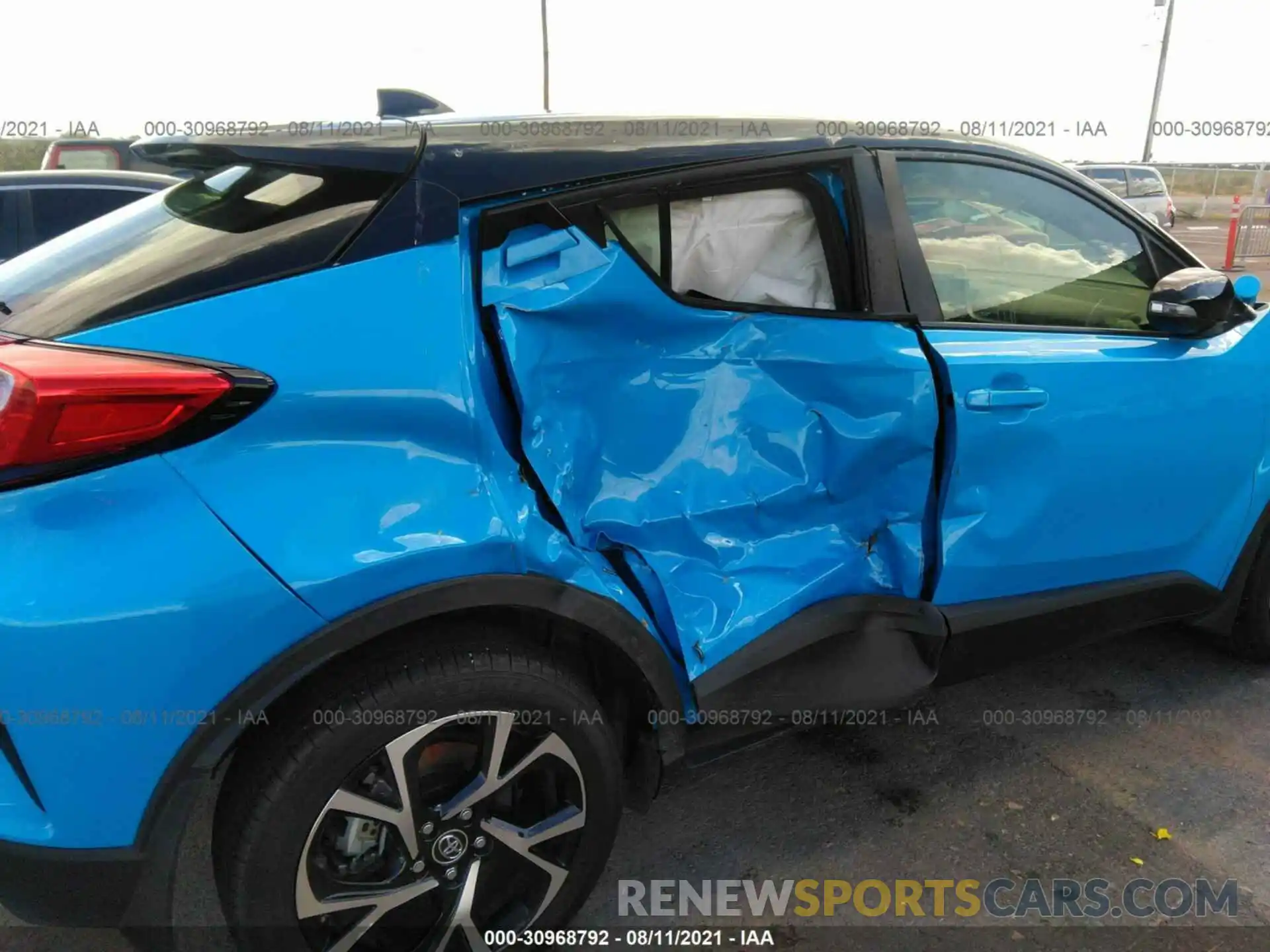 6 Photograph of a damaged car JTNKHMBX5K1050128 TOYOTA C-HR 2019