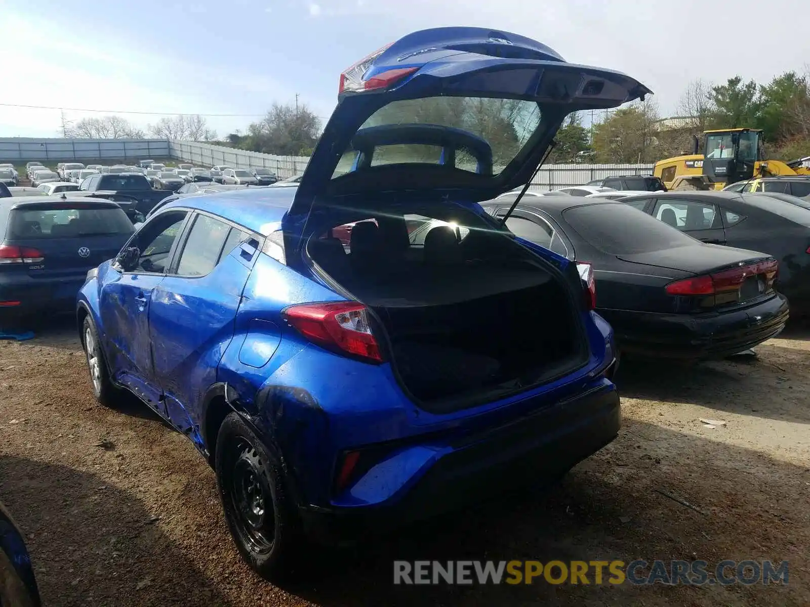 3 Photograph of a damaged car JTNKHMBX5K1050162 TOYOTA C-HR 2019