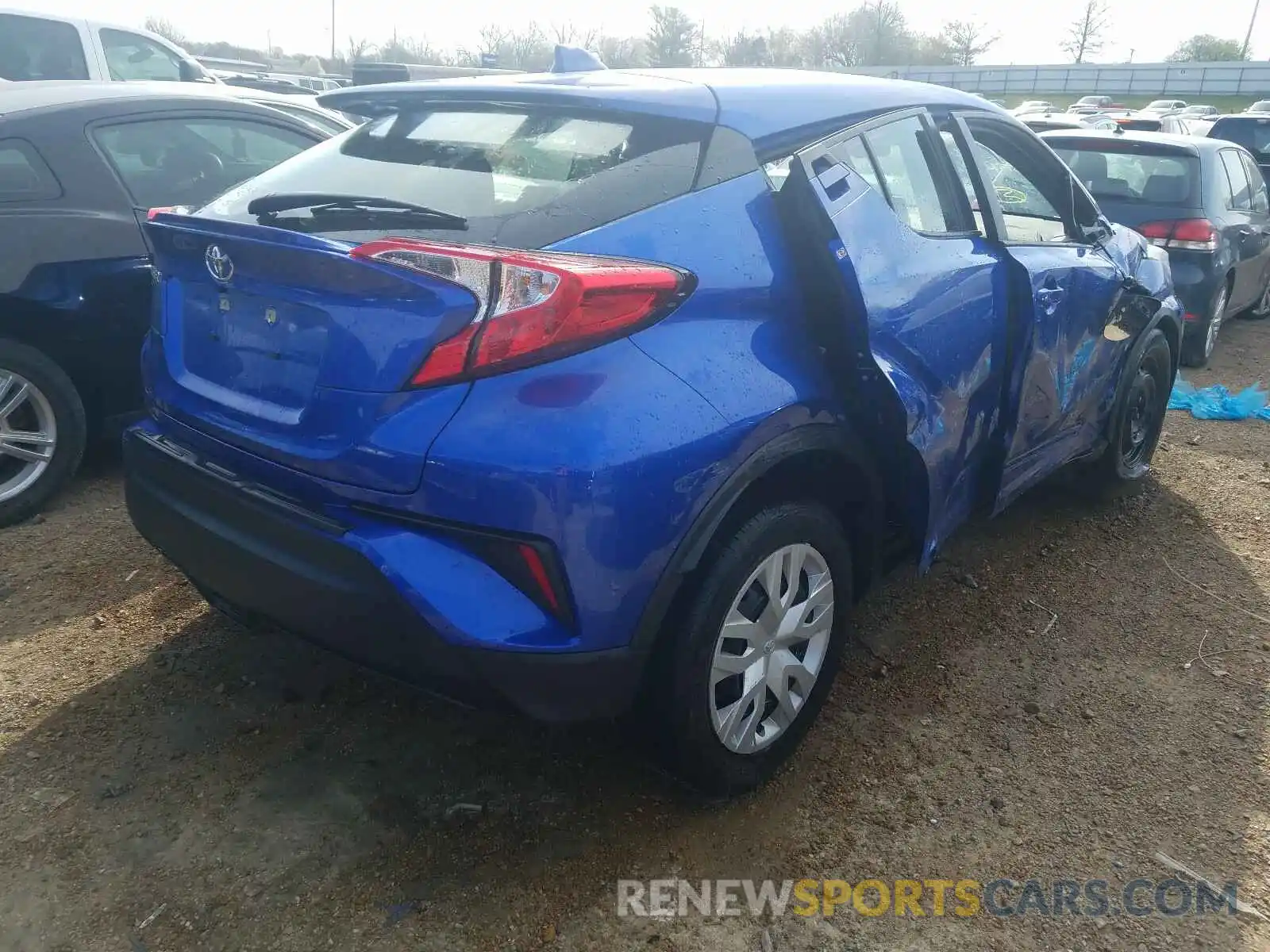 4 Photograph of a damaged car JTNKHMBX5K1050162 TOYOTA C-HR 2019