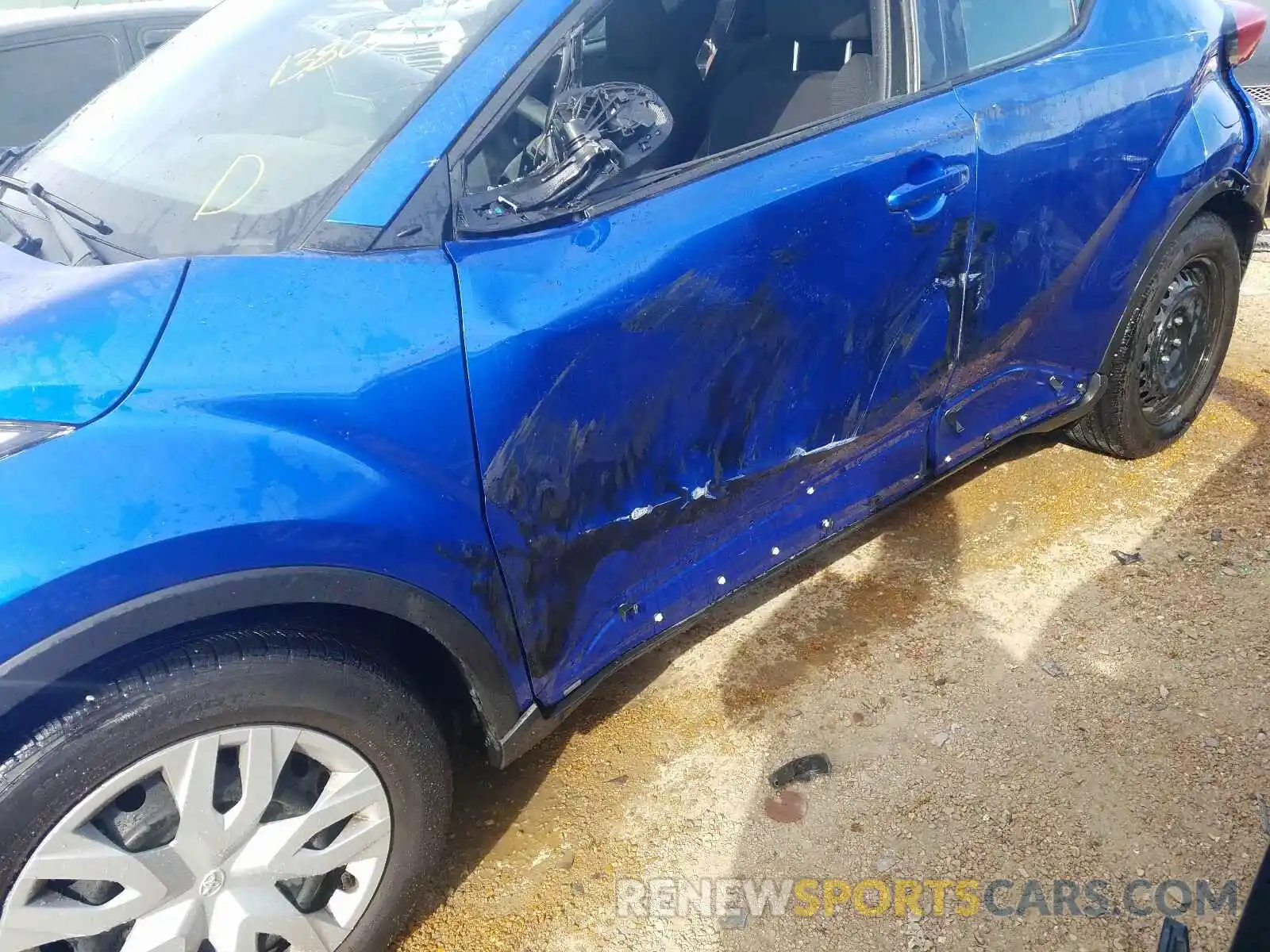 9 Photograph of a damaged car JTNKHMBX5K1050162 TOYOTA C-HR 2019