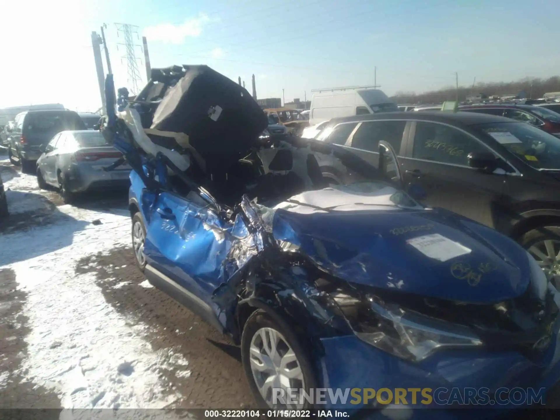 6 Photograph of a damaged car JTNKHMBX5K1051134 TOYOTA C-HR 2019