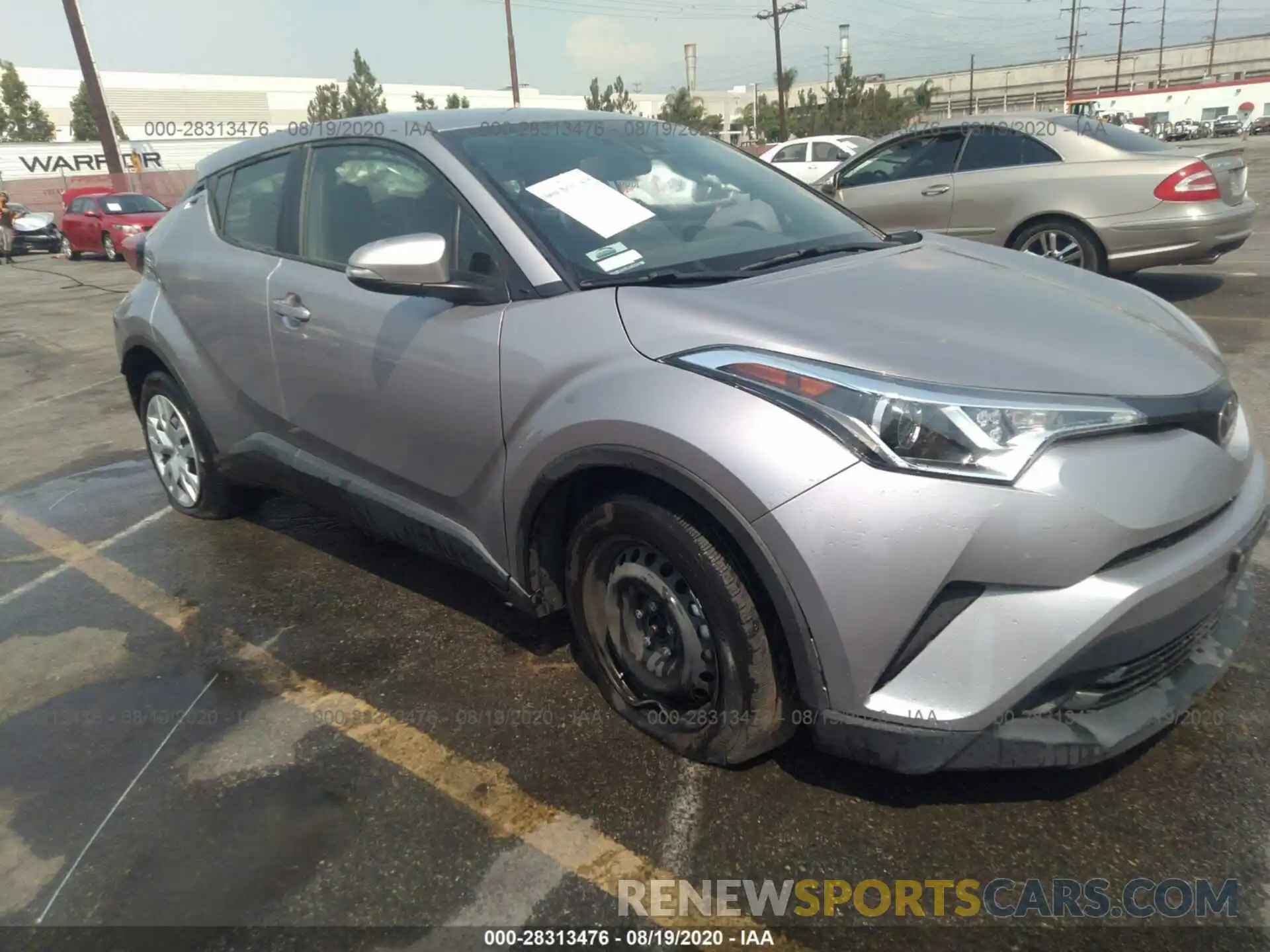 1 Photograph of a damaged car JTNKHMBX5K1051439 TOYOTA C-HR 2019