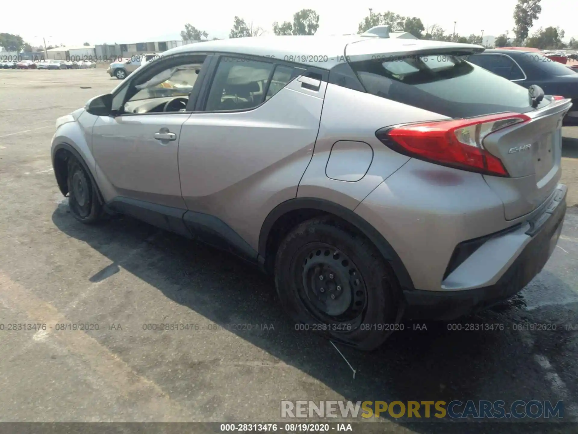 3 Photograph of a damaged car JTNKHMBX5K1051439 TOYOTA C-HR 2019