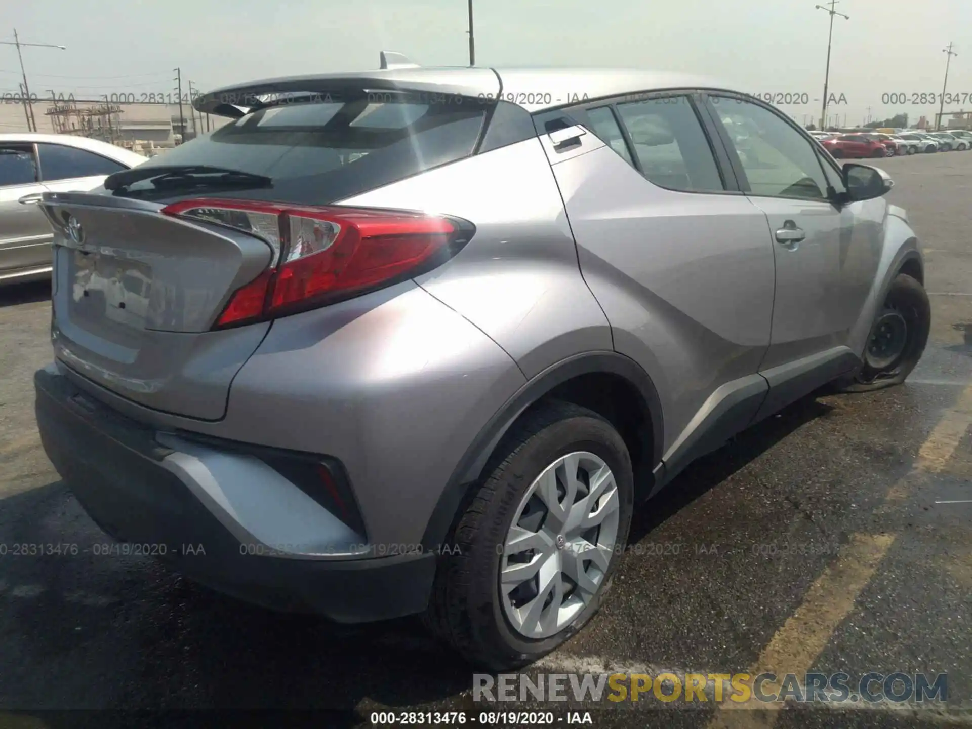 4 Photograph of a damaged car JTNKHMBX5K1051439 TOYOTA C-HR 2019