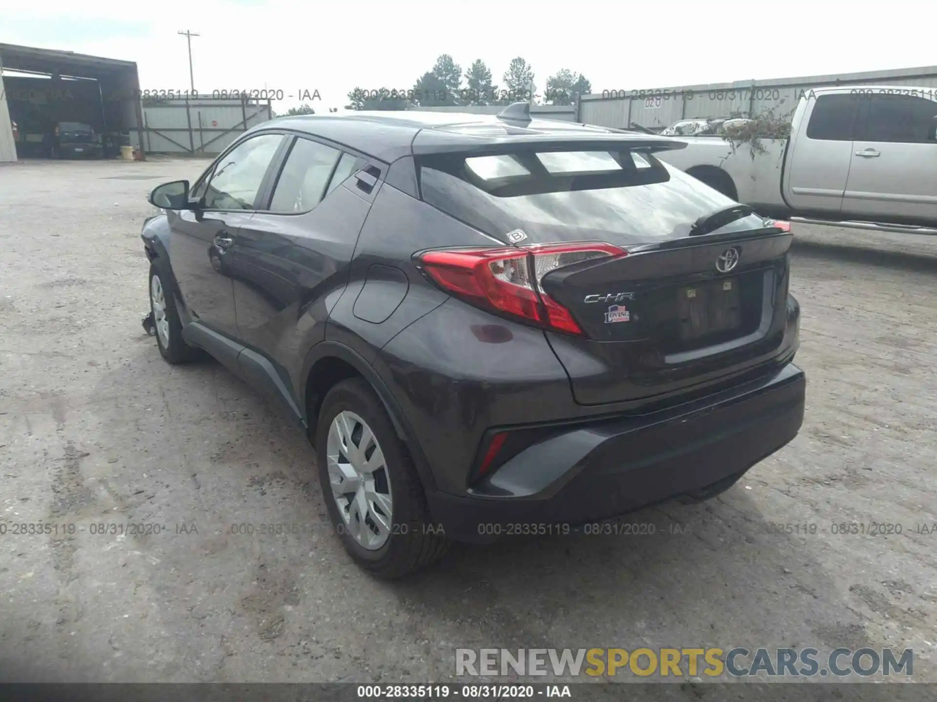 3 Photograph of a damaged car JTNKHMBX5K1052719 TOYOTA C-HR 2019