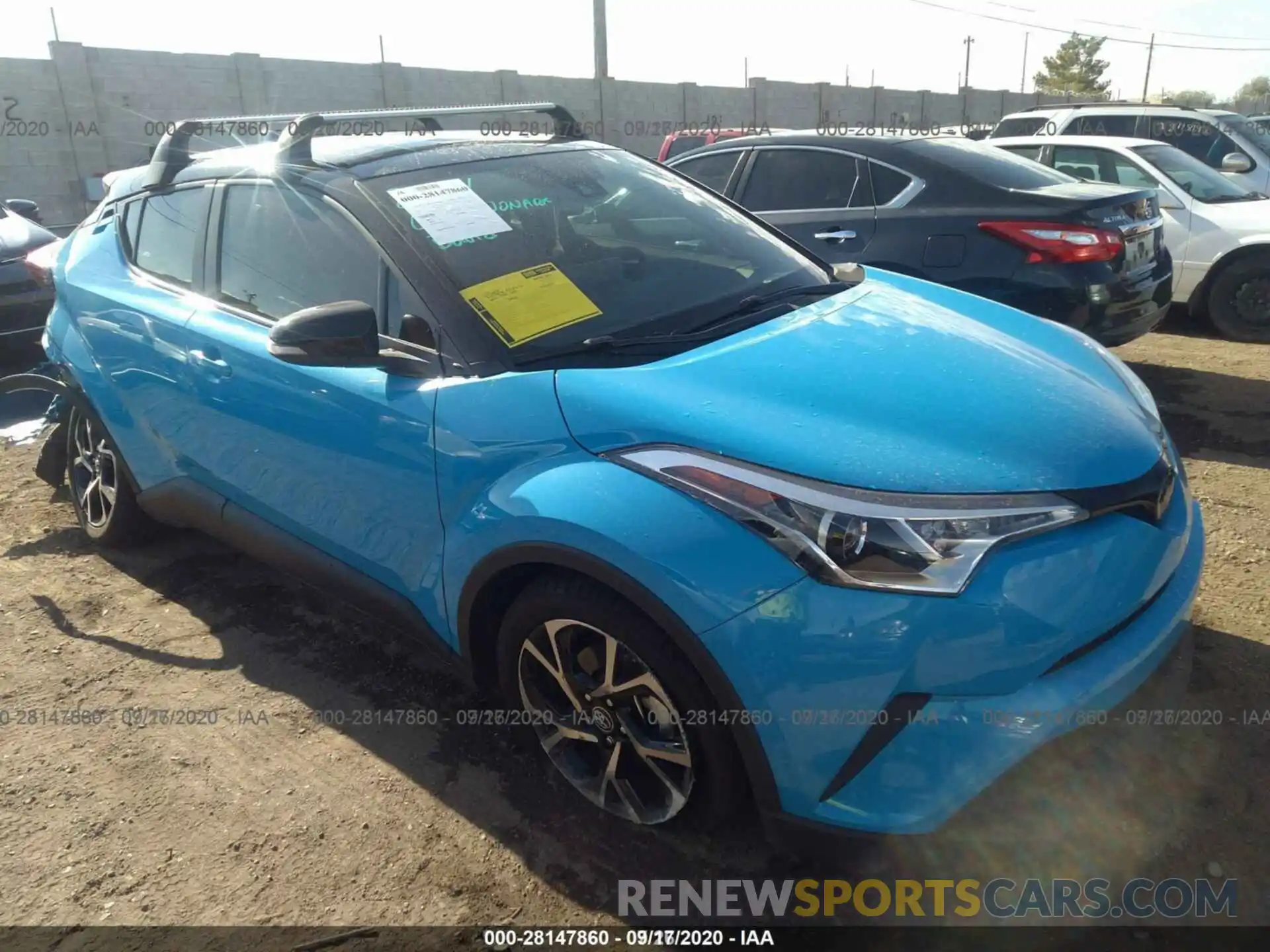 12 Photograph of a damaged car JTNKHMBX5K1052977 TOYOTA C-HR 2019