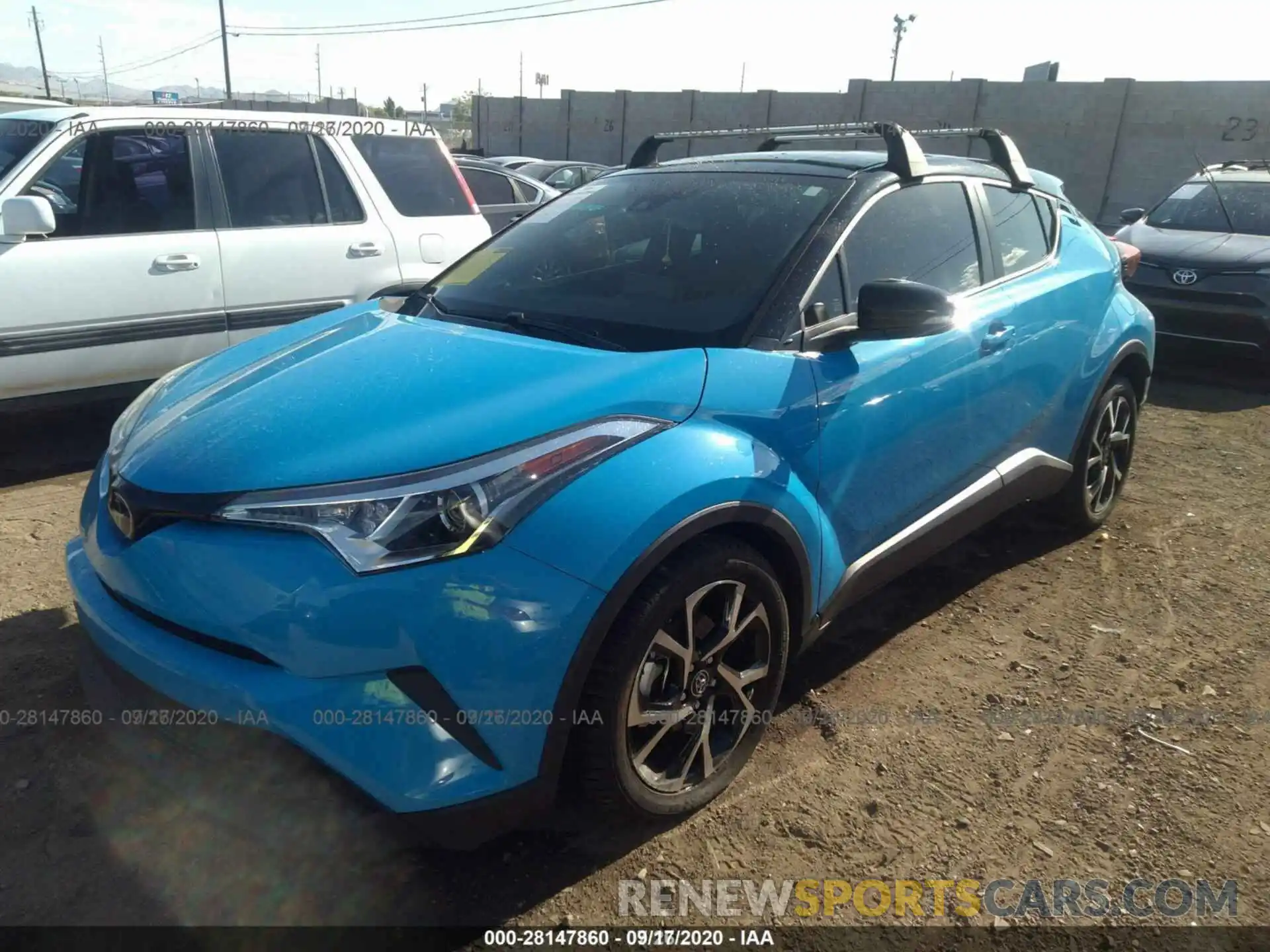 13 Фотография поврежденного автомобиля JTNKHMBX5K1052977 TOYOTA C-HR 2019