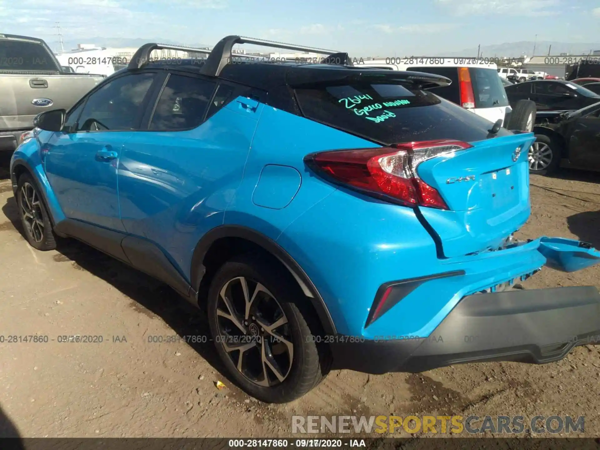 14 Photograph of a damaged car JTNKHMBX5K1052977 TOYOTA C-HR 2019