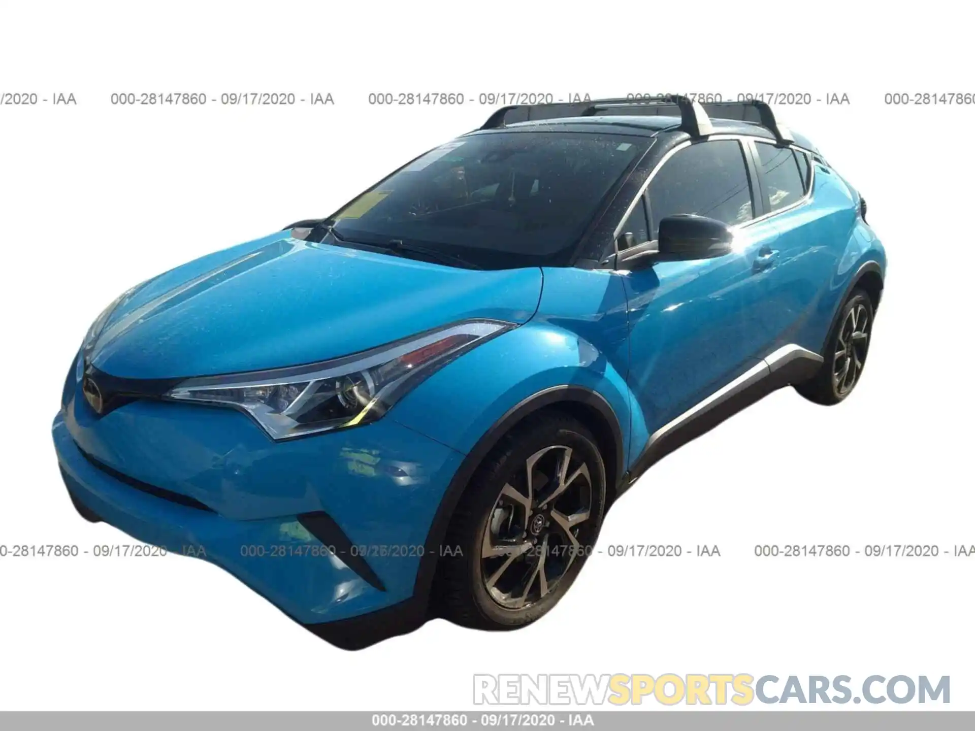 2 Фотография поврежденного автомобиля JTNKHMBX5K1052977 TOYOTA C-HR 2019