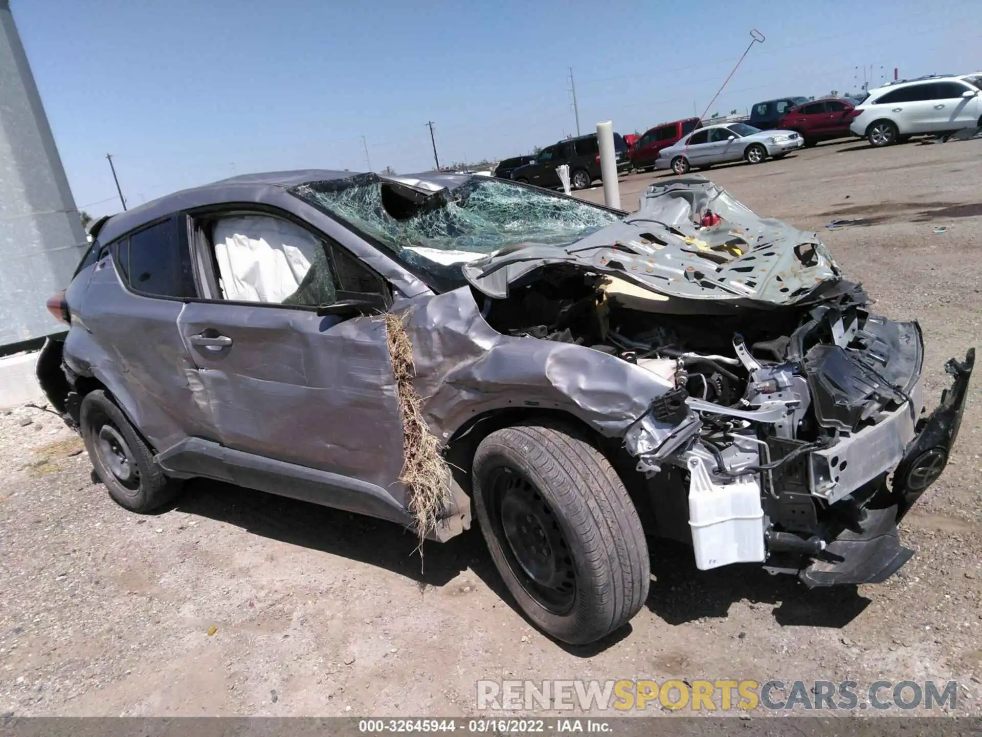 1 Photograph of a damaged car JTNKHMBX5K1053563 TOYOTA C-HR 2019